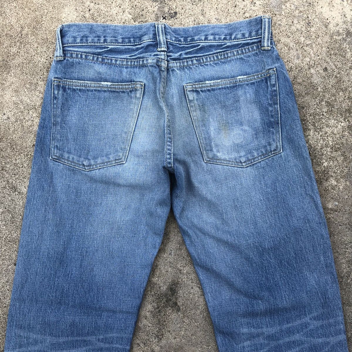 Japanese Brand × URBAN RESEARCH DOORS 🔥Rare🔥🇯🇵Urban Research Stoned Wash Distress Denim Jeans Size US 31 - 5 Thumbnail