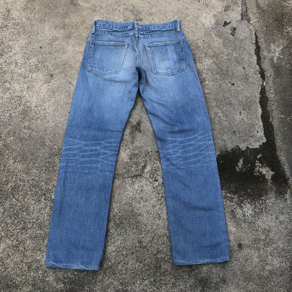 Japanese Brand × URBAN RESEARCH DOORS 🔥Rare🔥🇯🇵Urban Research Stoned Wash Distress Denim Jeans Size US 31 - 4 Thumbnail