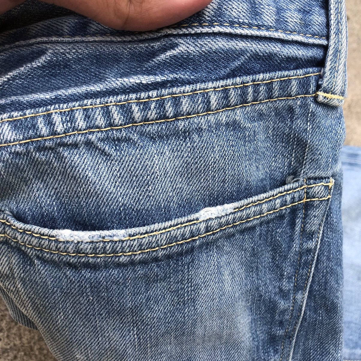 Japanese Brand × URBAN RESEARCH DOORS 🔥Rare🔥🇯🇵Urban Research Stoned Wash Distress Denim Jeans Size US 31 - 12 Thumbnail