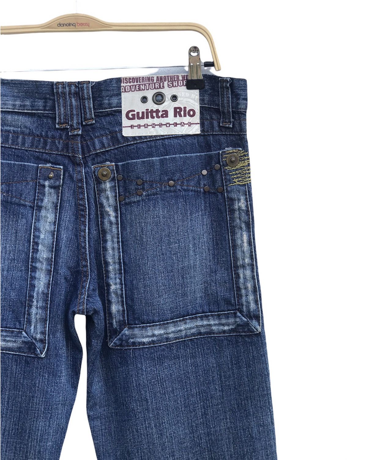 Japanese Brand Guitta Rio Jeans Wear 6 Pocket Size US 33 - 5 Thumbnail