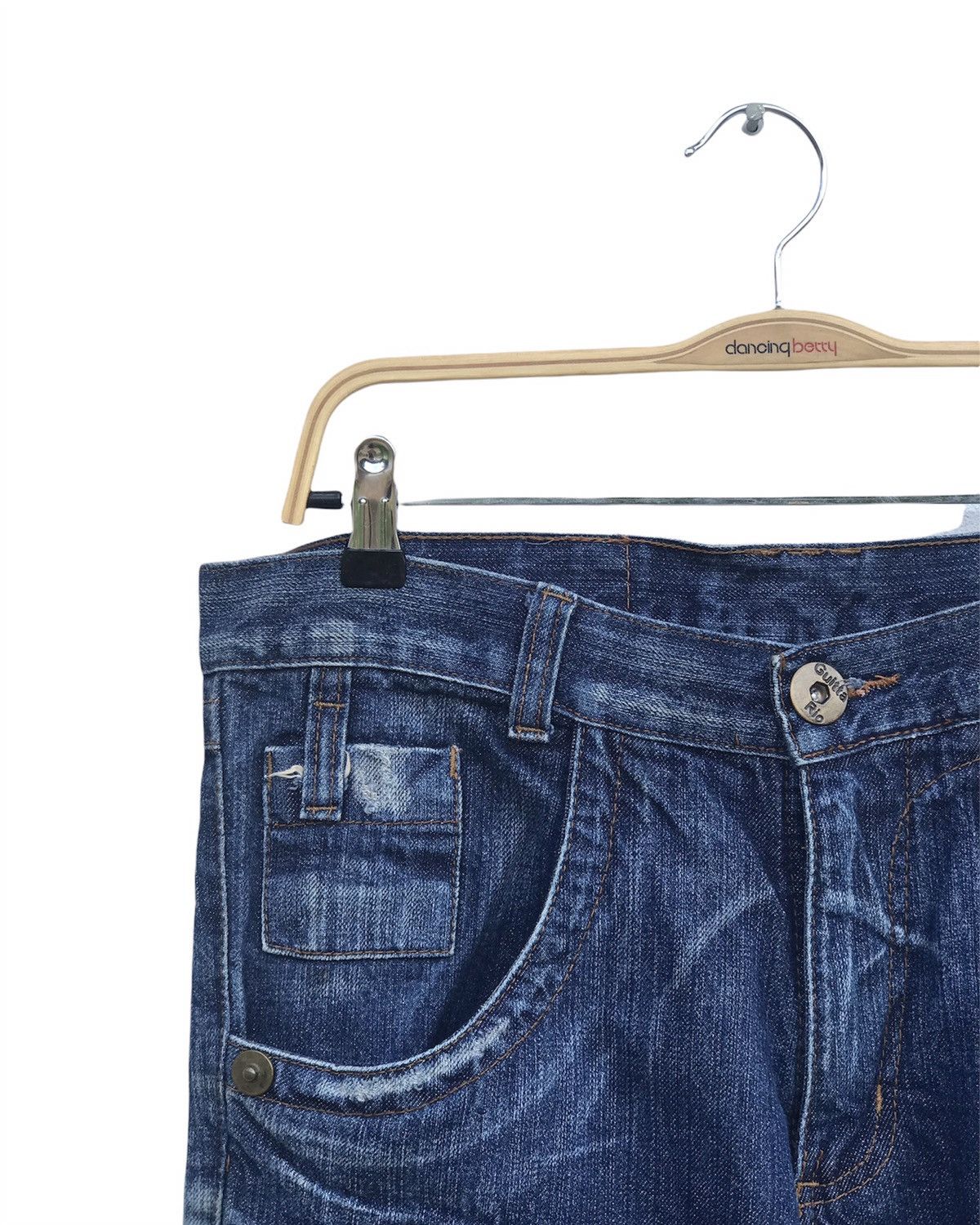 Japanese Brand Guitta Rio Jeans Wear 6 Pocket Size US 33 - 4 Thumbnail