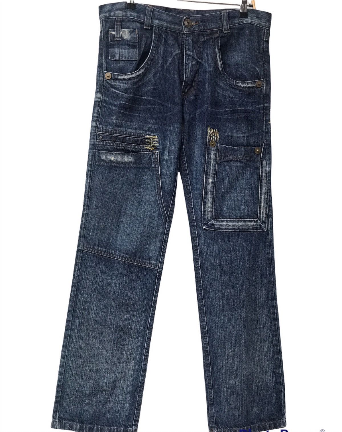 Japanese Brand Guitta Rio Jeans Wear 6 Pocket Size US 33 - 1 Thumbnail