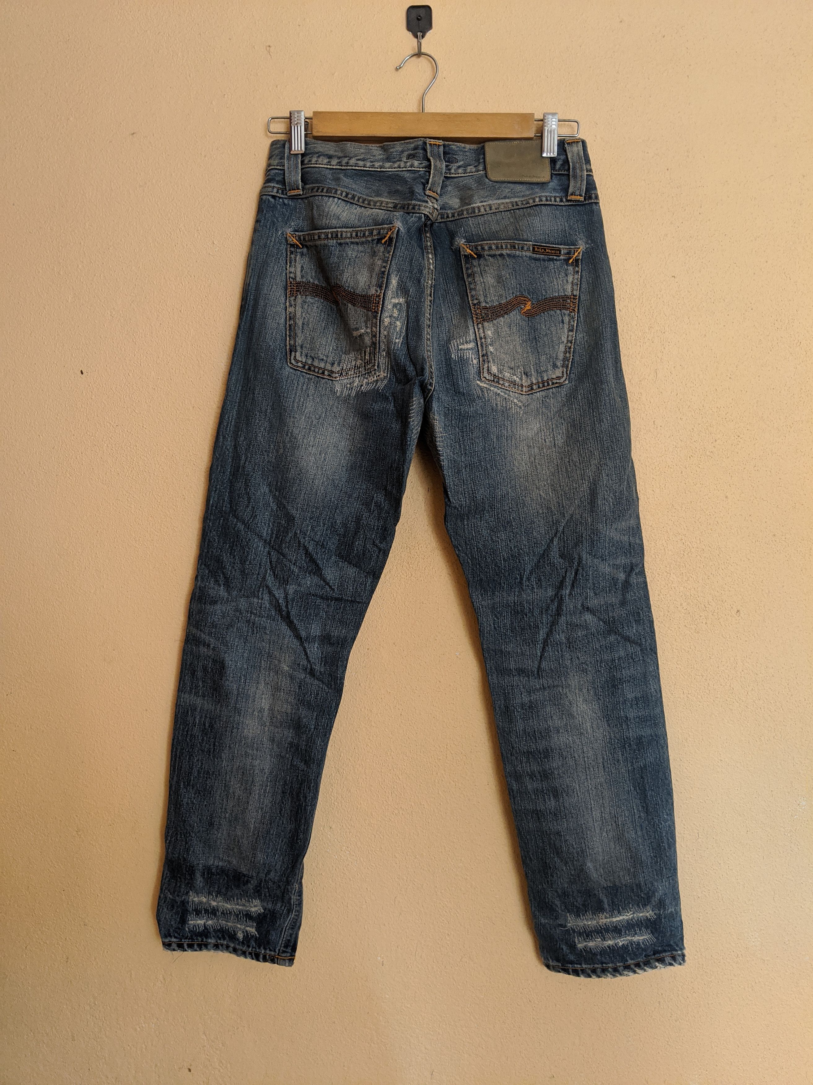 Nudie Jeans Vintage Nudie distressed denim like japan streeta Size US 29 - 2 Thumbnail