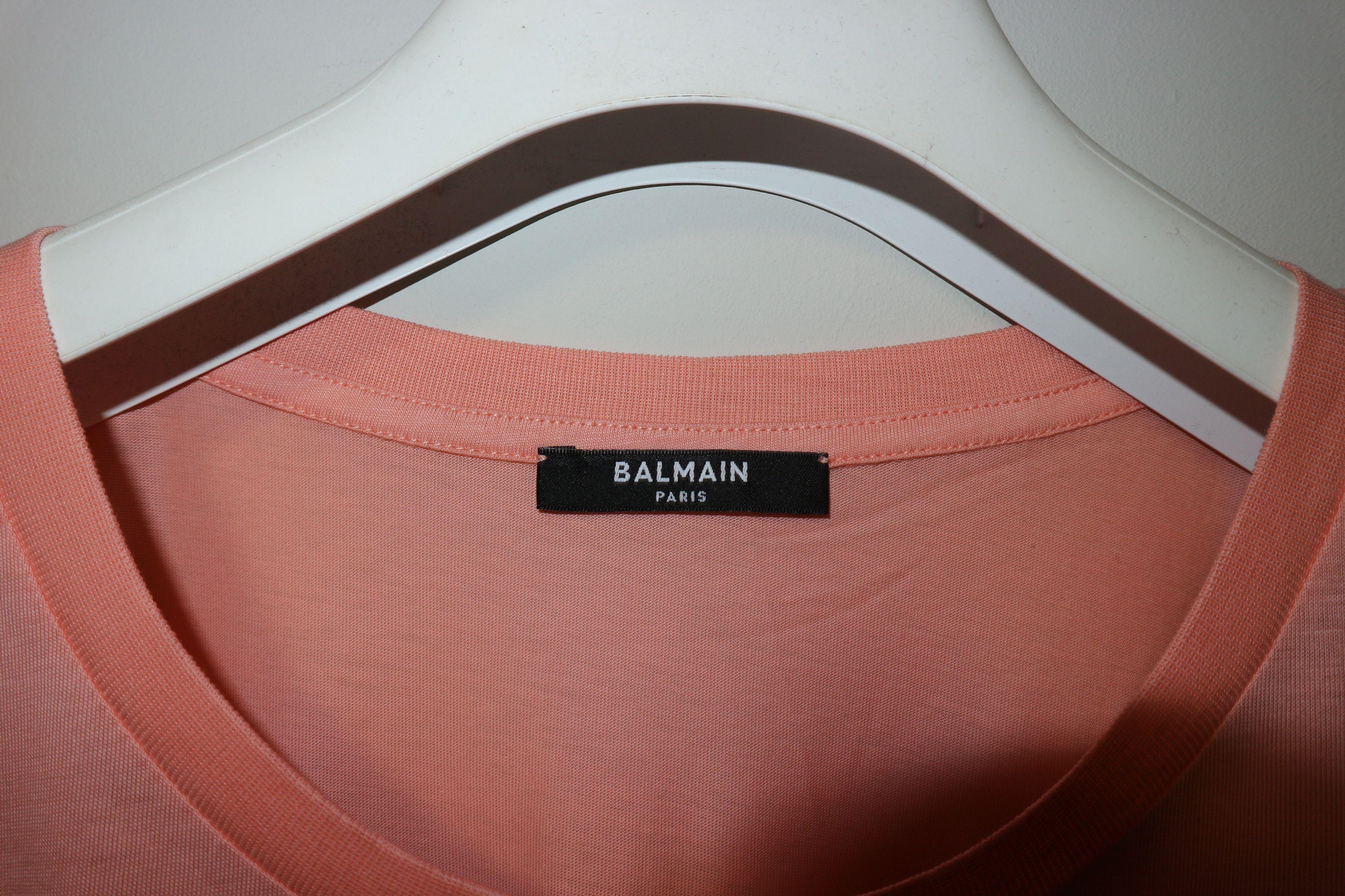 Balmain Flock print tshirt Size XXL / US 16-18 / IT 52-54 - 3 Thumbnail