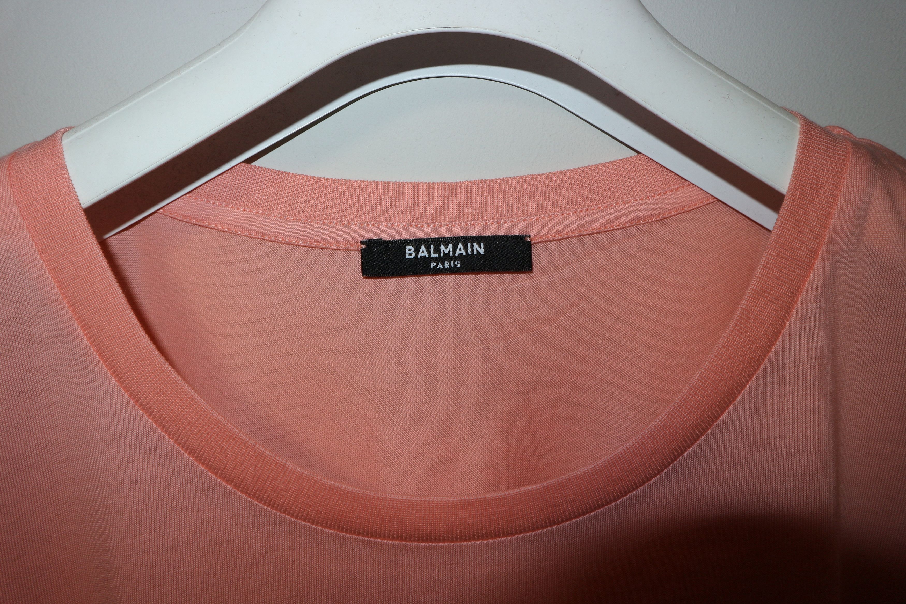 Balmain Flock print tshirt Size XXL / US 16-18 / IT 52-54 - 7 Thumbnail