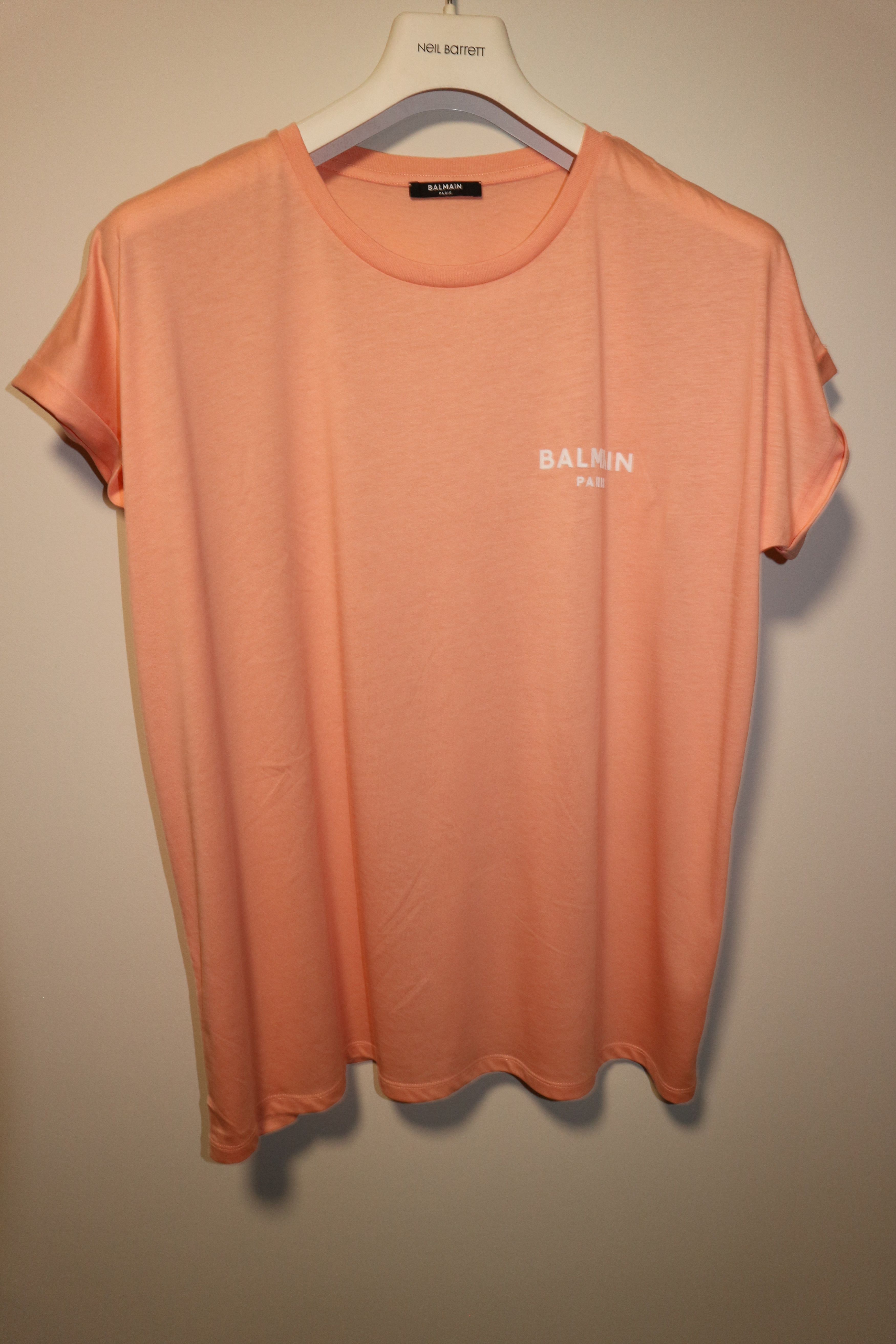 Balmain Flock print tshirt Size XXL / US 16-18 / IT 52-54 - 6 Thumbnail
