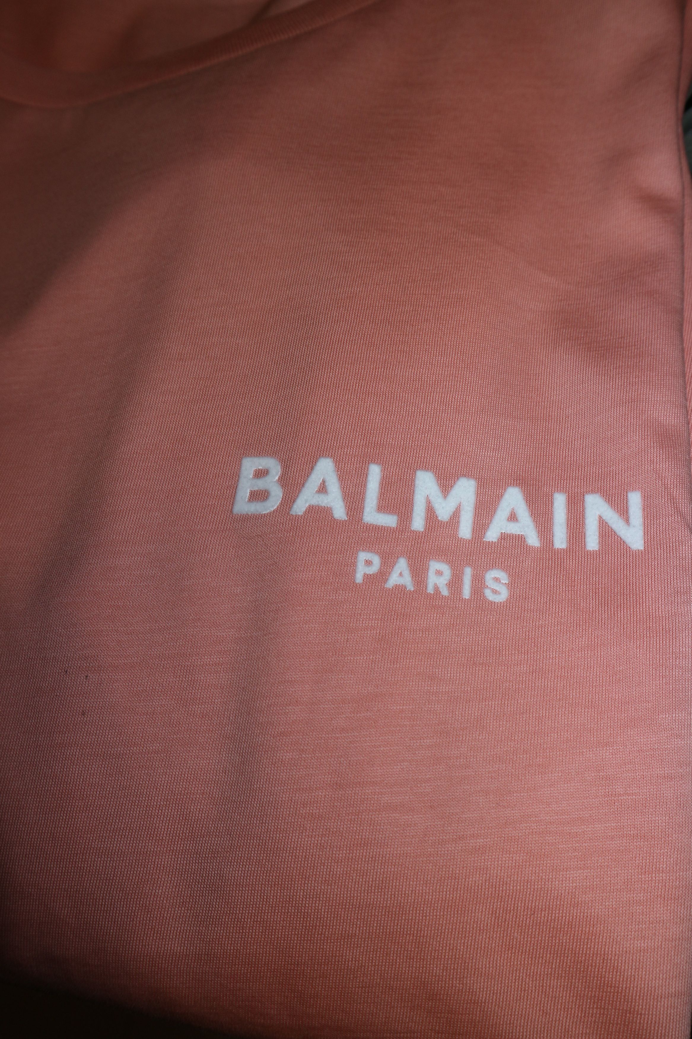 Balmain Flock print tshirt Size XXL / US 16-18 / IT 52-54 - 13 Thumbnail