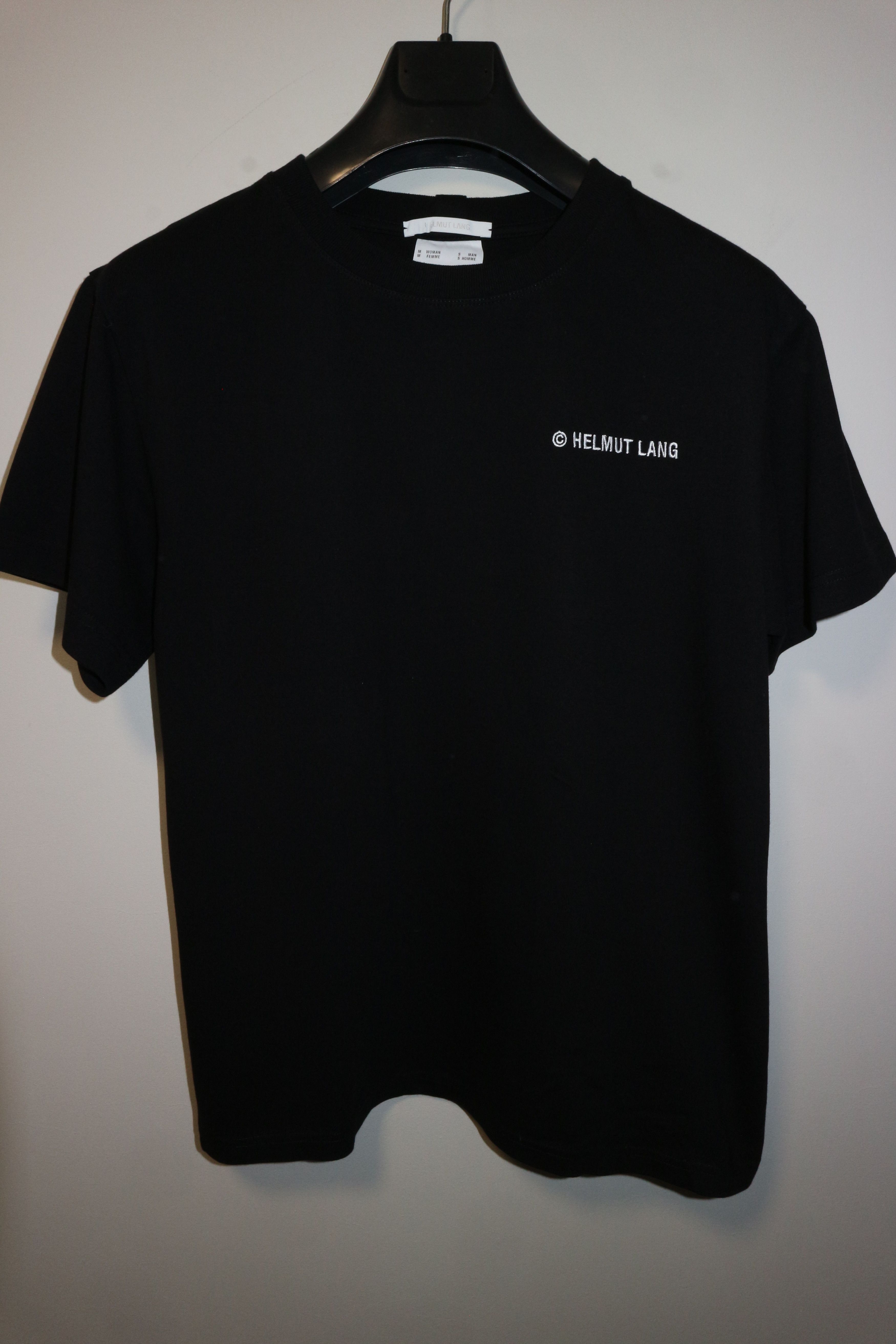 Helmut Lang Embroidered logo t-shirt Size M / US 6-8 / IT 42-44 - 1 Thumbnail