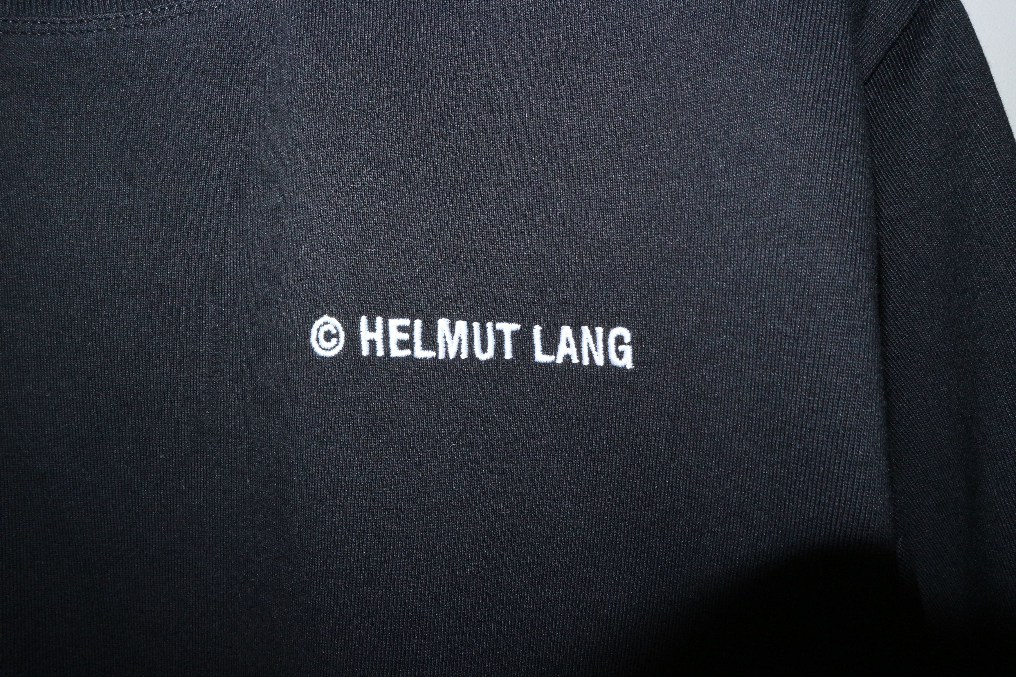 Helmut Lang Embroidered logo t-shirt Size M / US 6-8 / IT 42-44 - 2 Thumbnail