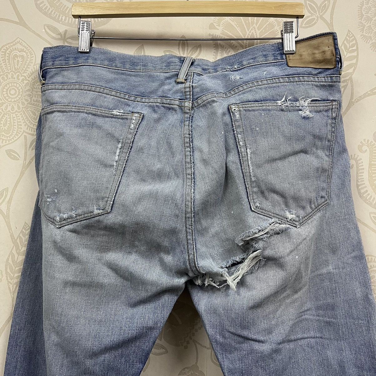 Simon Miller Distressed Flare Simon Miller Blue Redline Selvedge Size US 36 / EU 52 - 24 Thumbnail