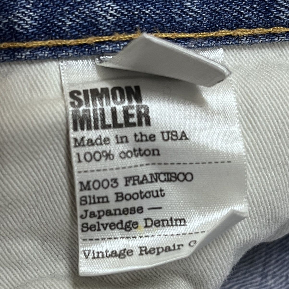 Simon Miller Distressed Flare Simon Miller Blue Redline Selvedge Size US 36 / EU 52 - 20 Thumbnail