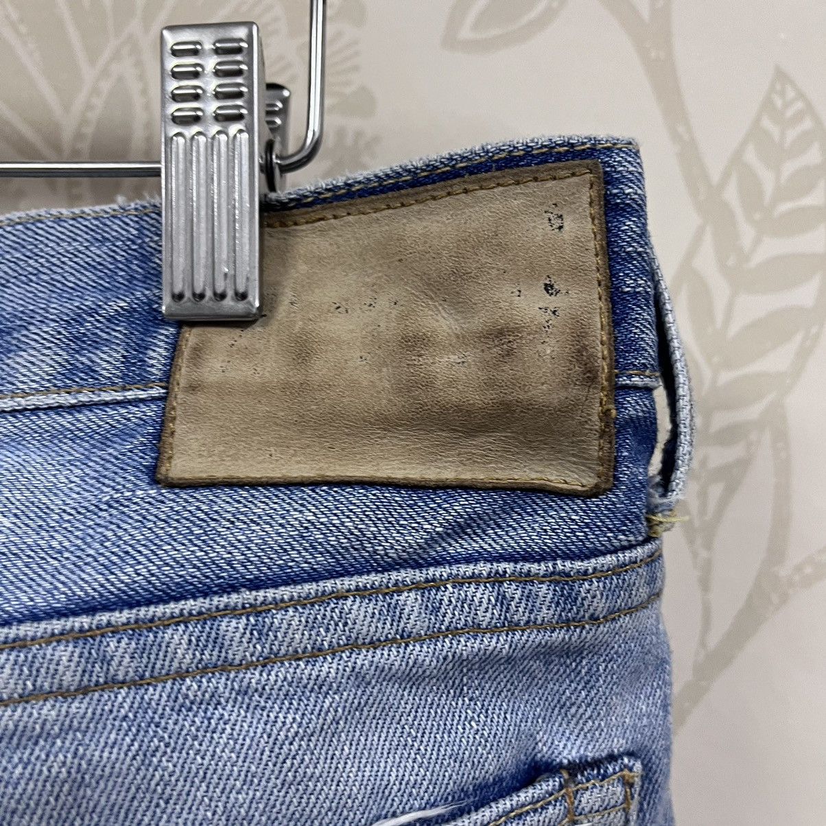 Simon Miller Distressed Flare Simon Miller Blue Redline Selvedge Size US 36 / EU 52 - 14 Thumbnail