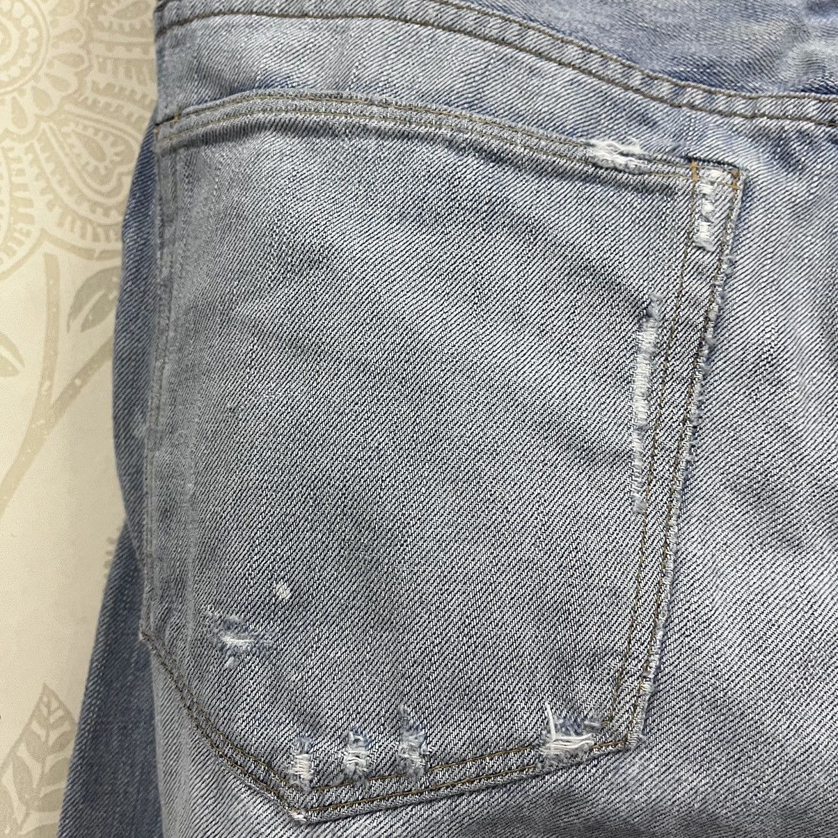 Simon Miller Distressed Flare Simon Miller Blue Redline Selvedge Size US 36 / EU 52 - 15 Thumbnail