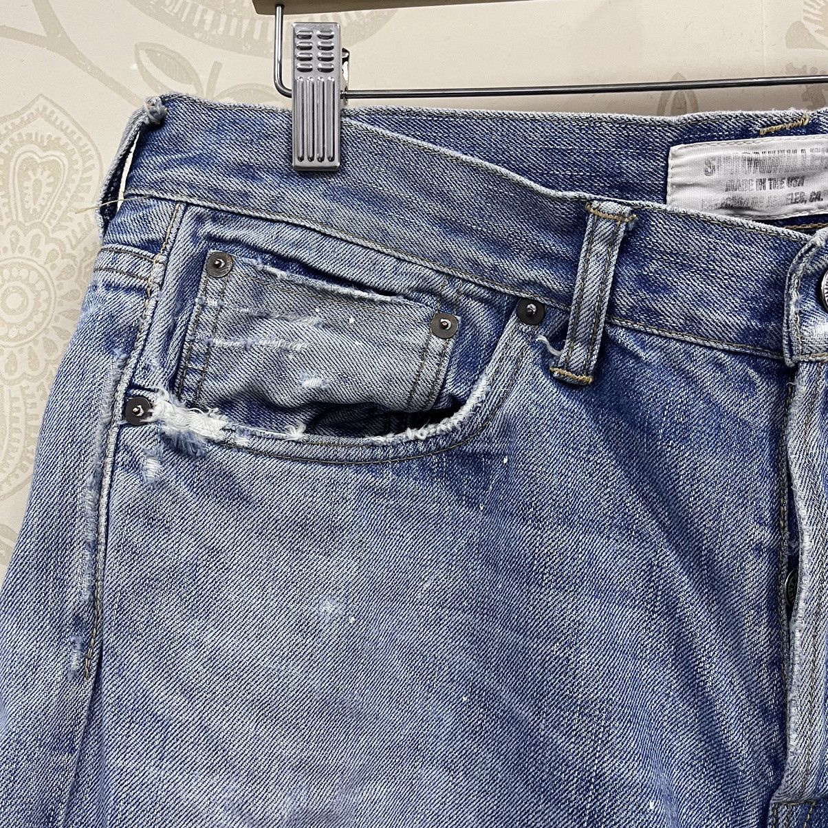 Simon Miller Distressed Flare Simon Miller Blue Redline Selvedge Size US 36 / EU 52 - 5 Thumbnail