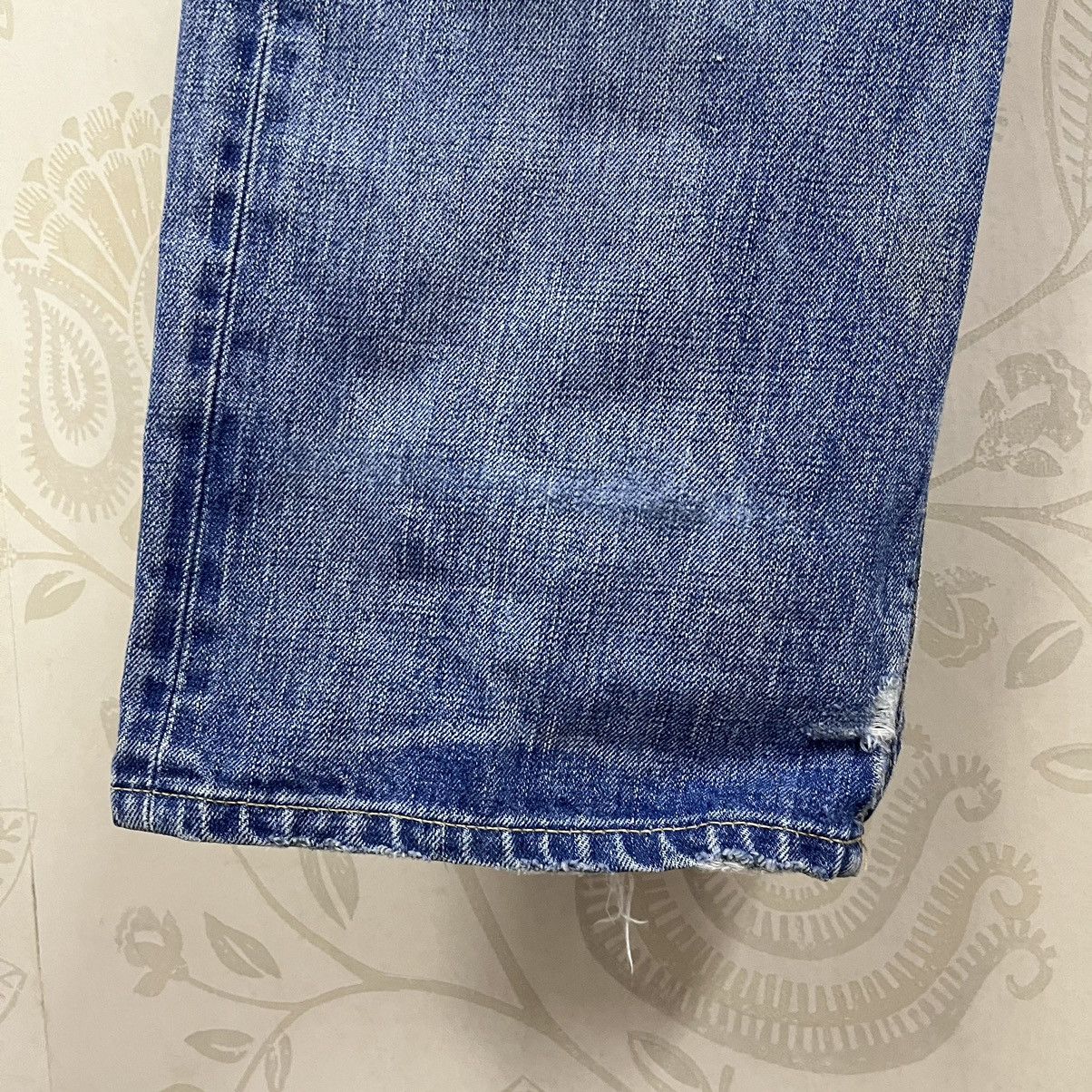 Simon Miller Distressed Flare Simon Miller Blue Redline Selvedge Size US 36 / EU 52 - 10 Thumbnail