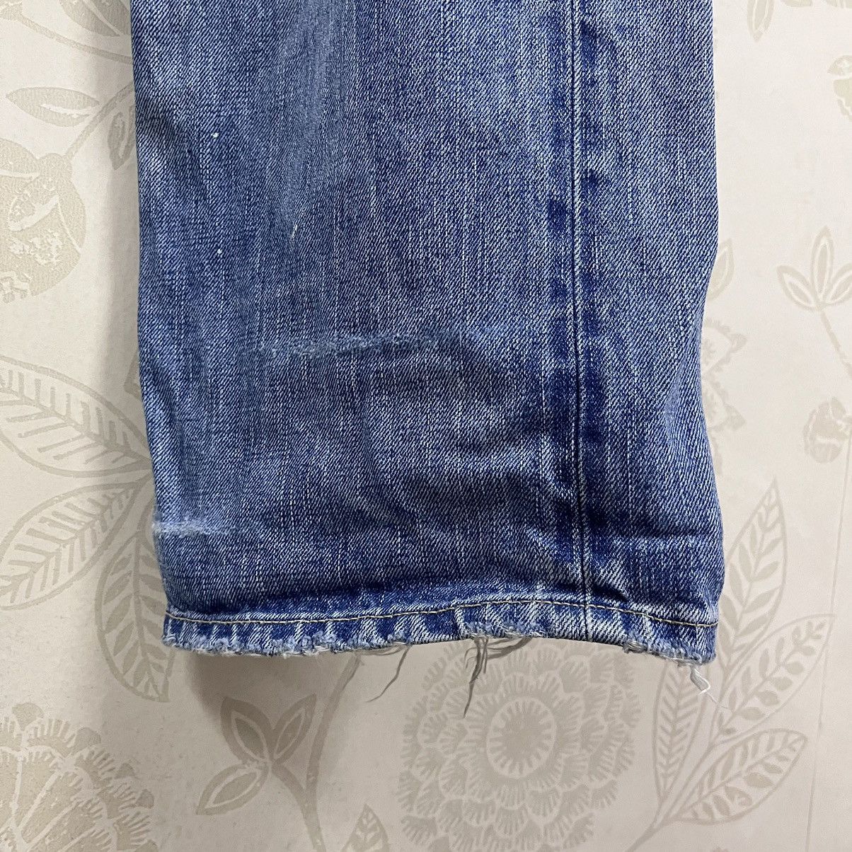 Simon Miller Distressed Flare Simon Miller Blue Redline Selvedge Size US 36 / EU 52 - 9 Thumbnail