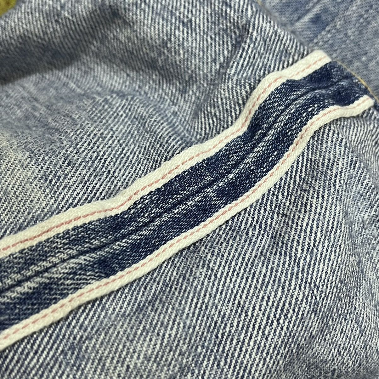 Simon Miller Distressed Flare Simon Miller Blue Redline Selvedge Size US 36 / EU 52 - 22 Thumbnail