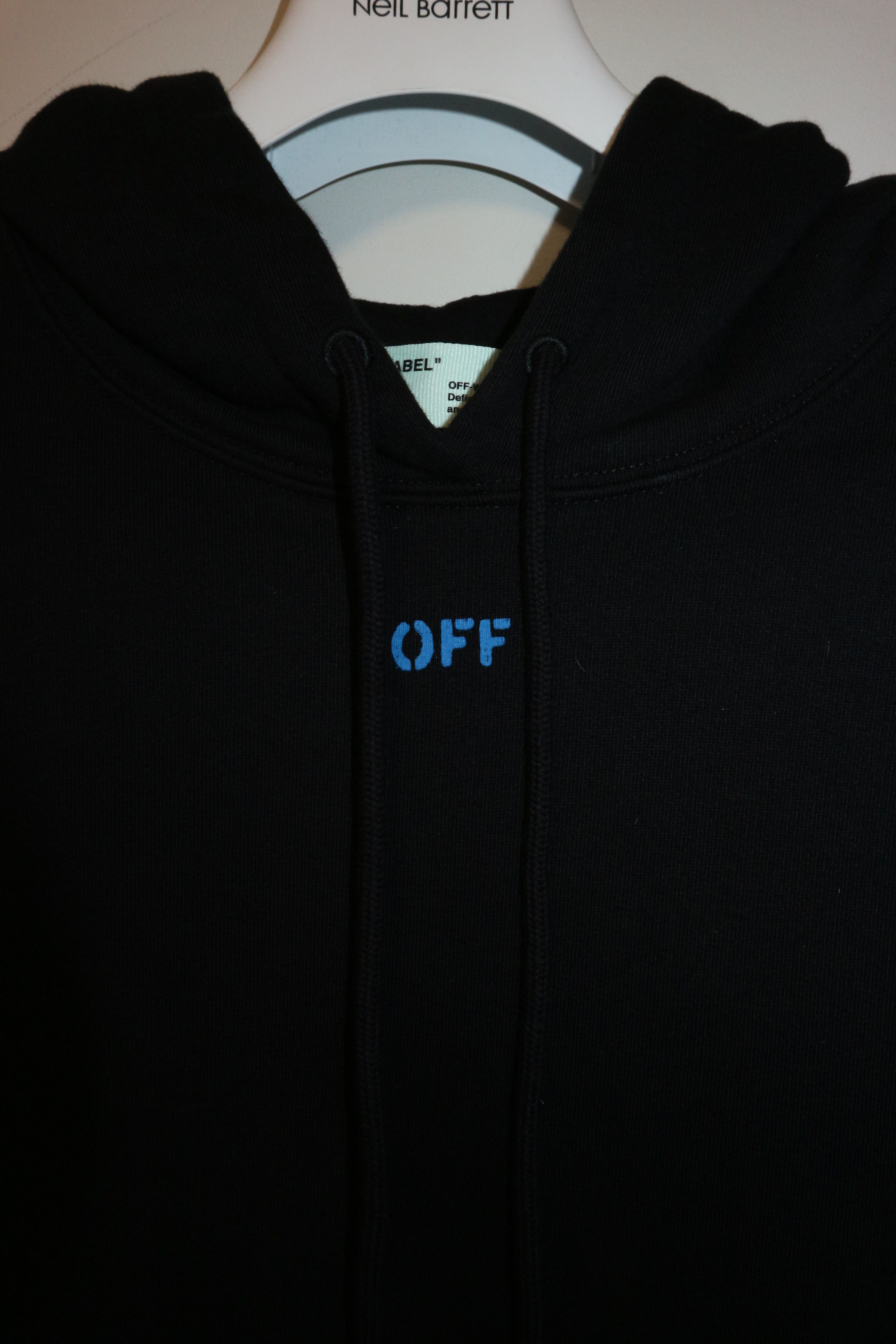 Off-White Women logo print hoodie Size S / US 4 / IT 40 - 3 Thumbnail