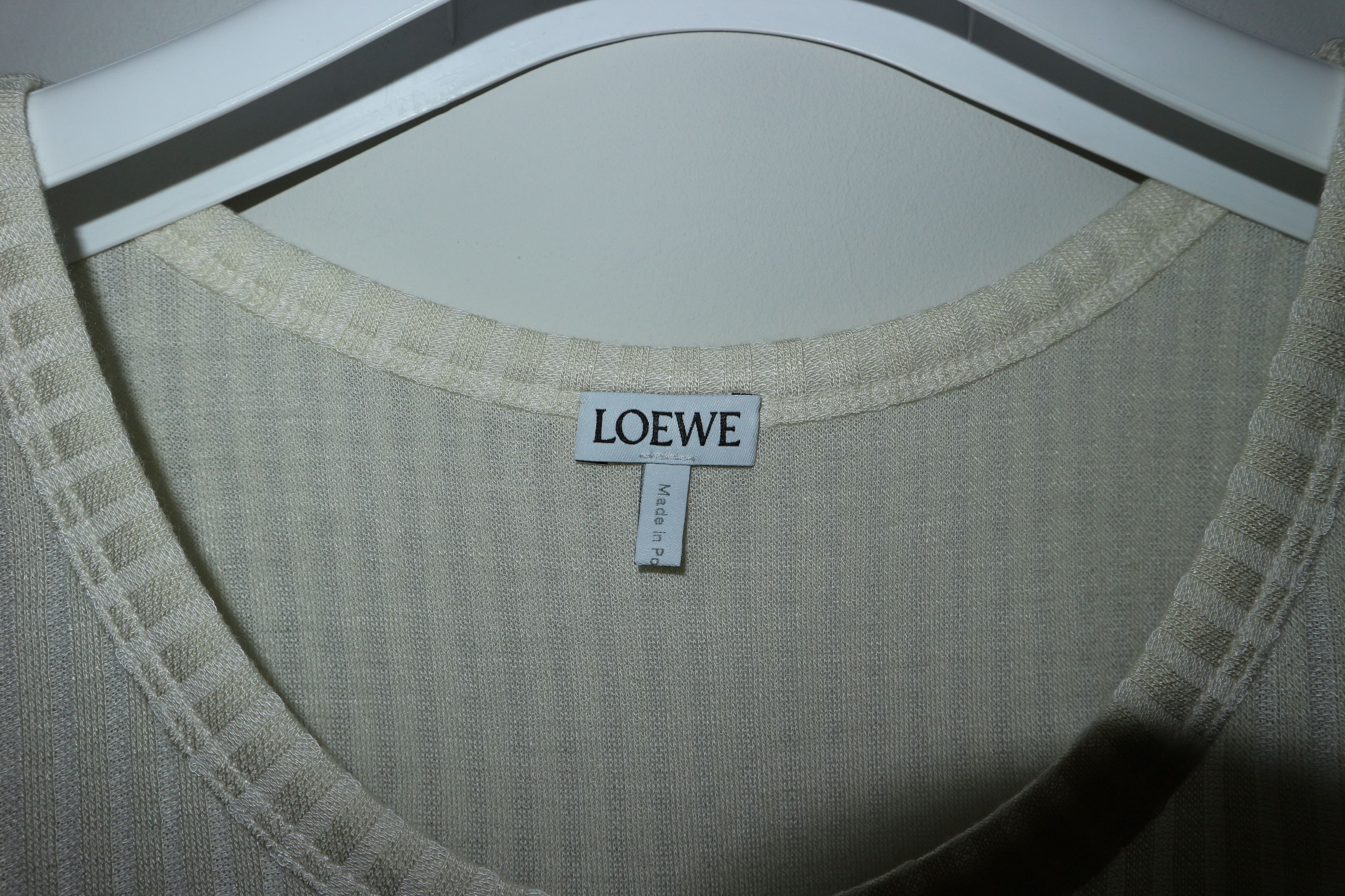 Loewe Silk and cotton rib tanktop brand new with tags Size S / US 4 / IT 40 - 3 Thumbnail