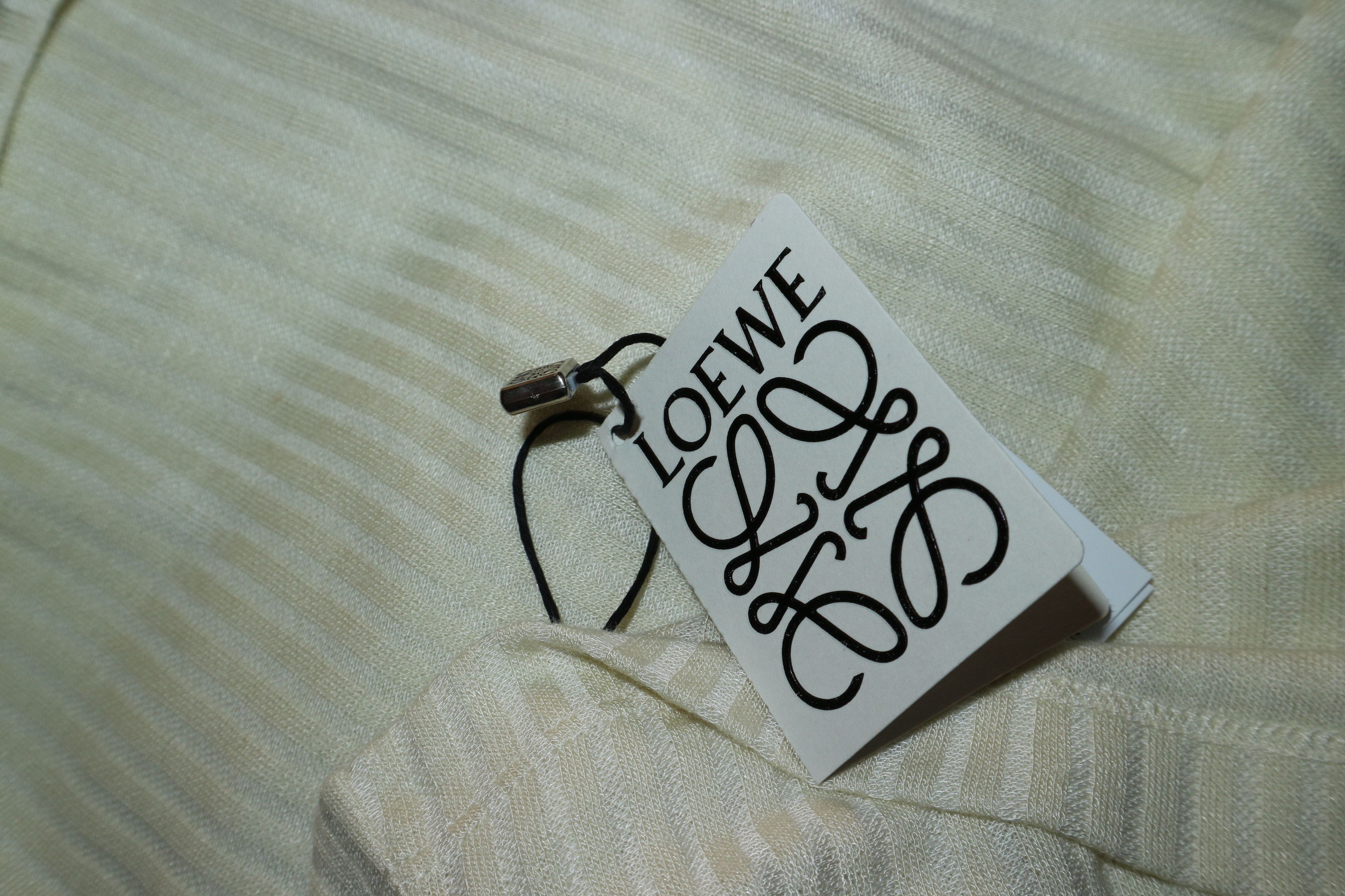 Loewe Silk and cotton rib tanktop brand new with tags Size S / US 4 / IT 40 - 4 Thumbnail