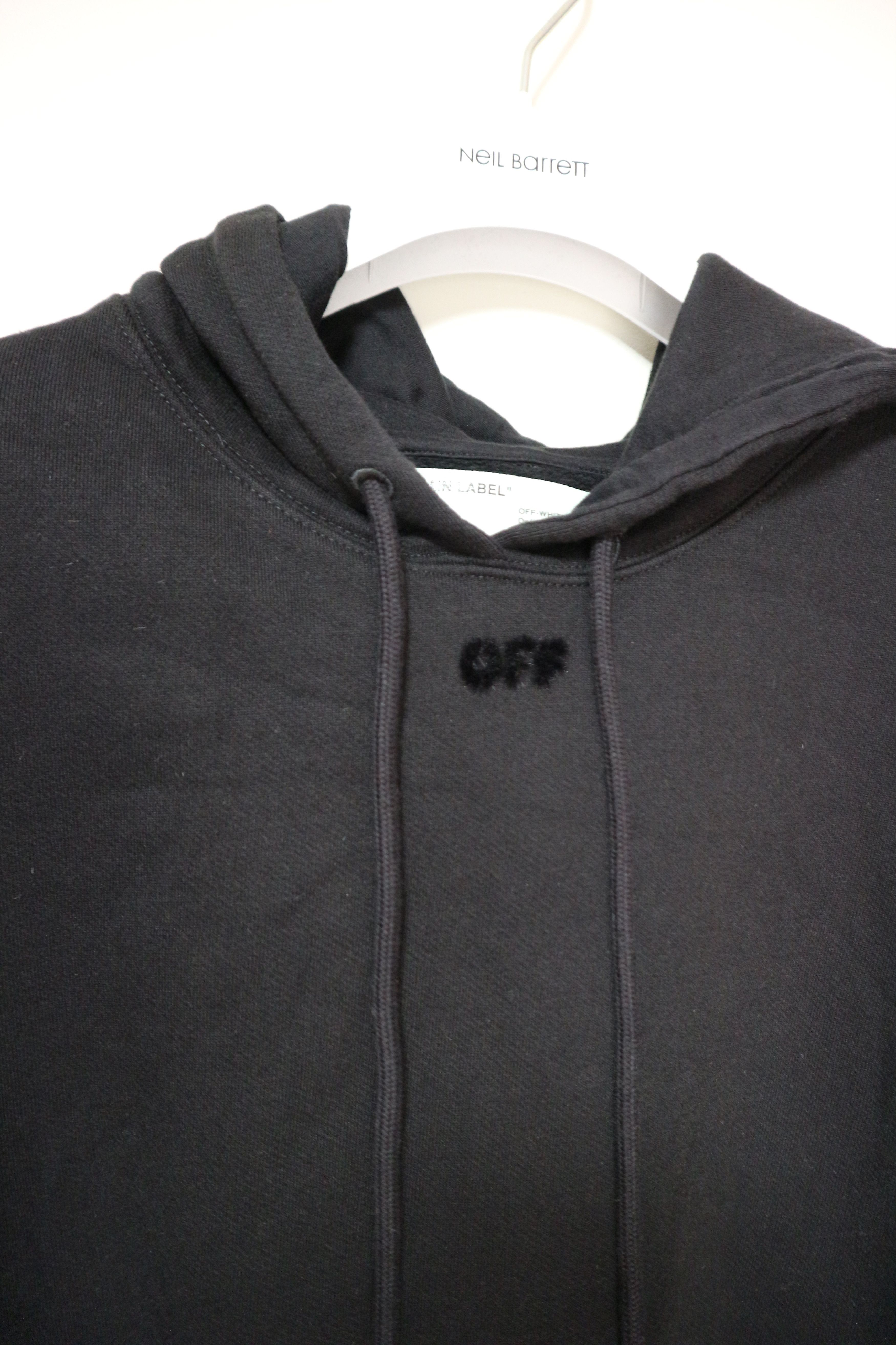 Off-White Women's flock print logo hoodie Size XS / US 0-2 / IT 36-38 - 20 Thumbnail
