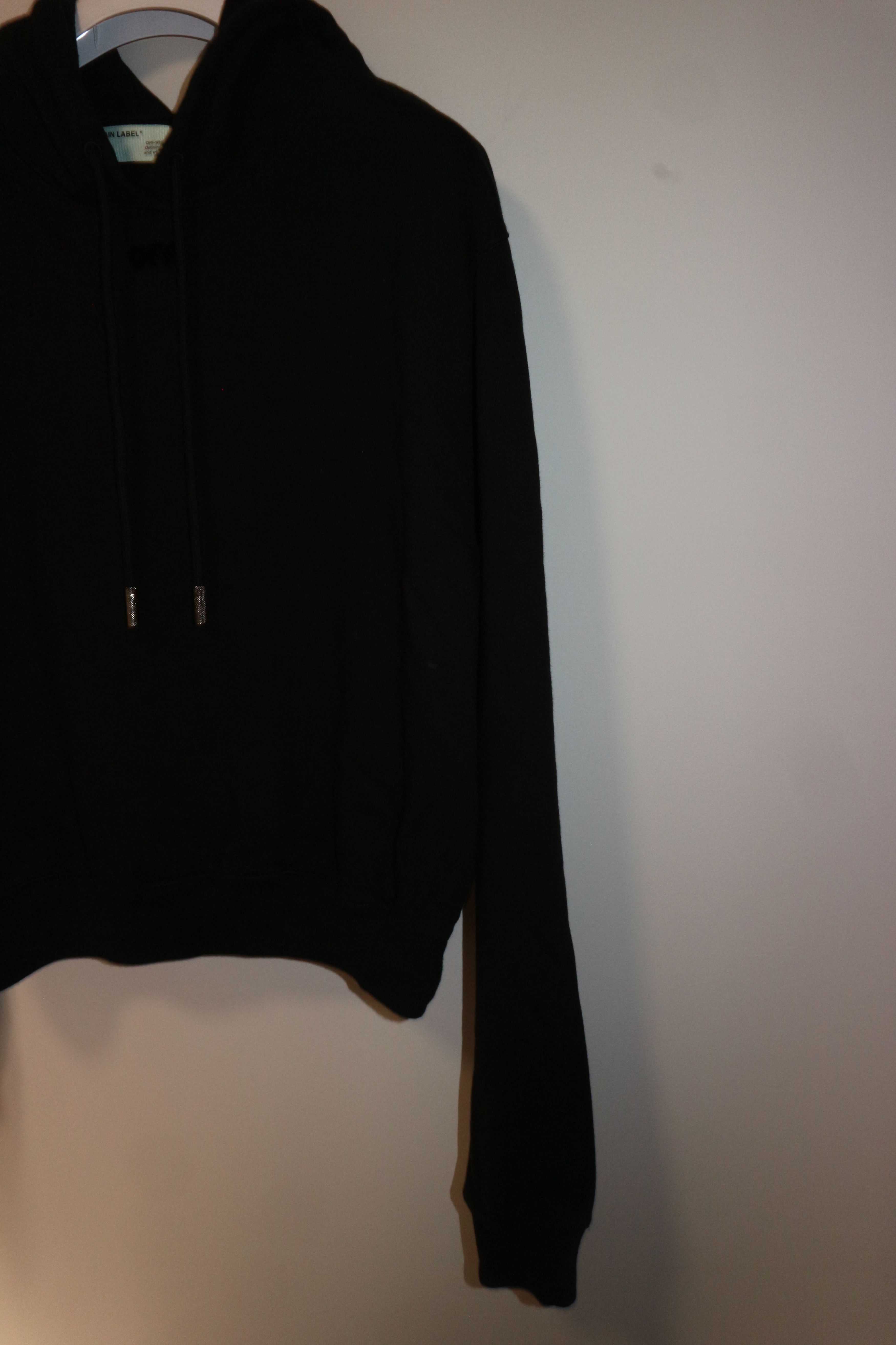 Off-White Women's flock print logo hoodie Size XS / US 0-2 / IT 36-38 - 6 Thumbnail
