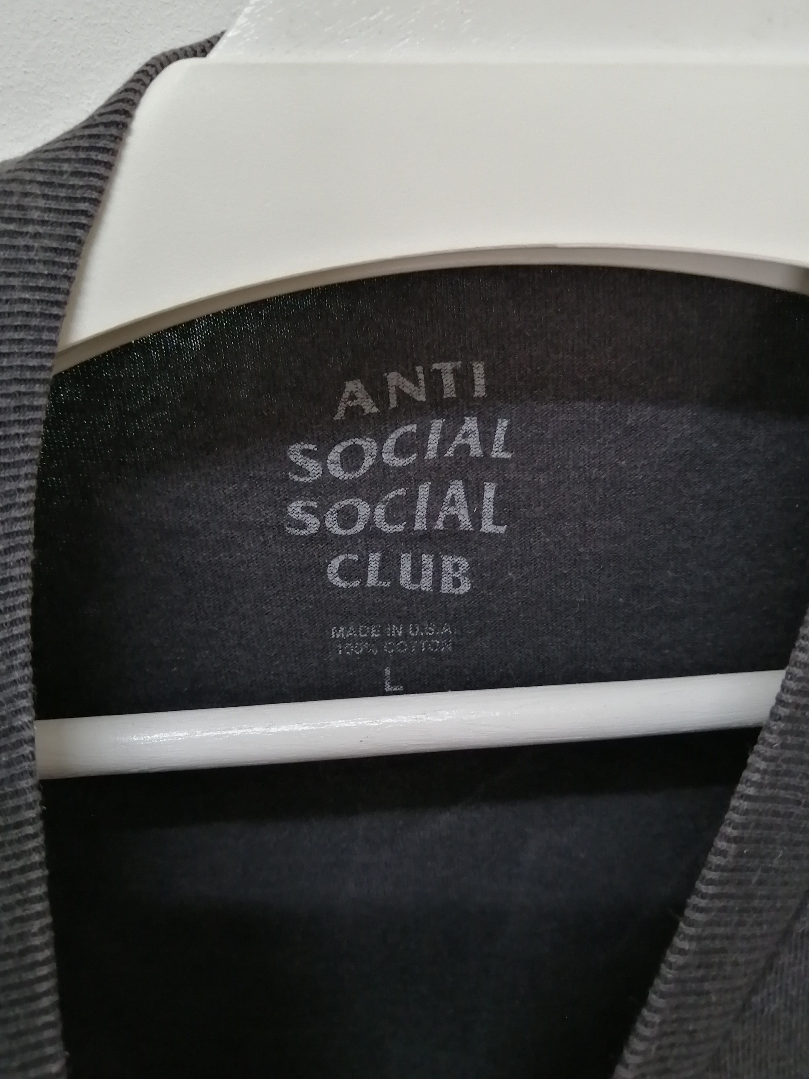 Anti Social Social Club ANTI SOCIAL SOCIAL CLUB Tshirt - Size L Size US L / EU 52-54 / 3 - 4 Thumbnail