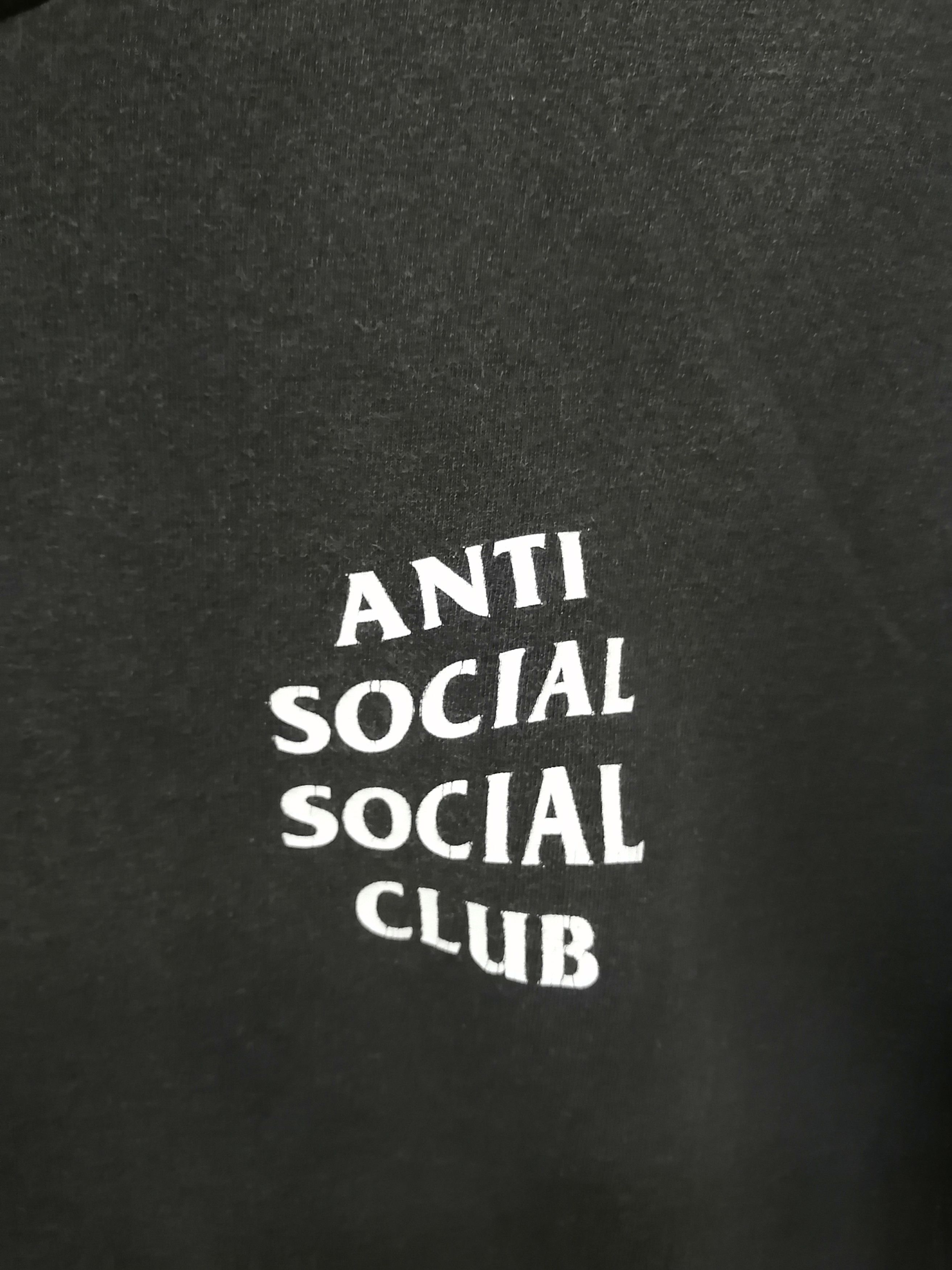 Anti Social Social Club ANTI SOCIAL SOCIAL CLUB Tshirt - Size L Size US L / EU 52-54 / 3 - 5 Thumbnail