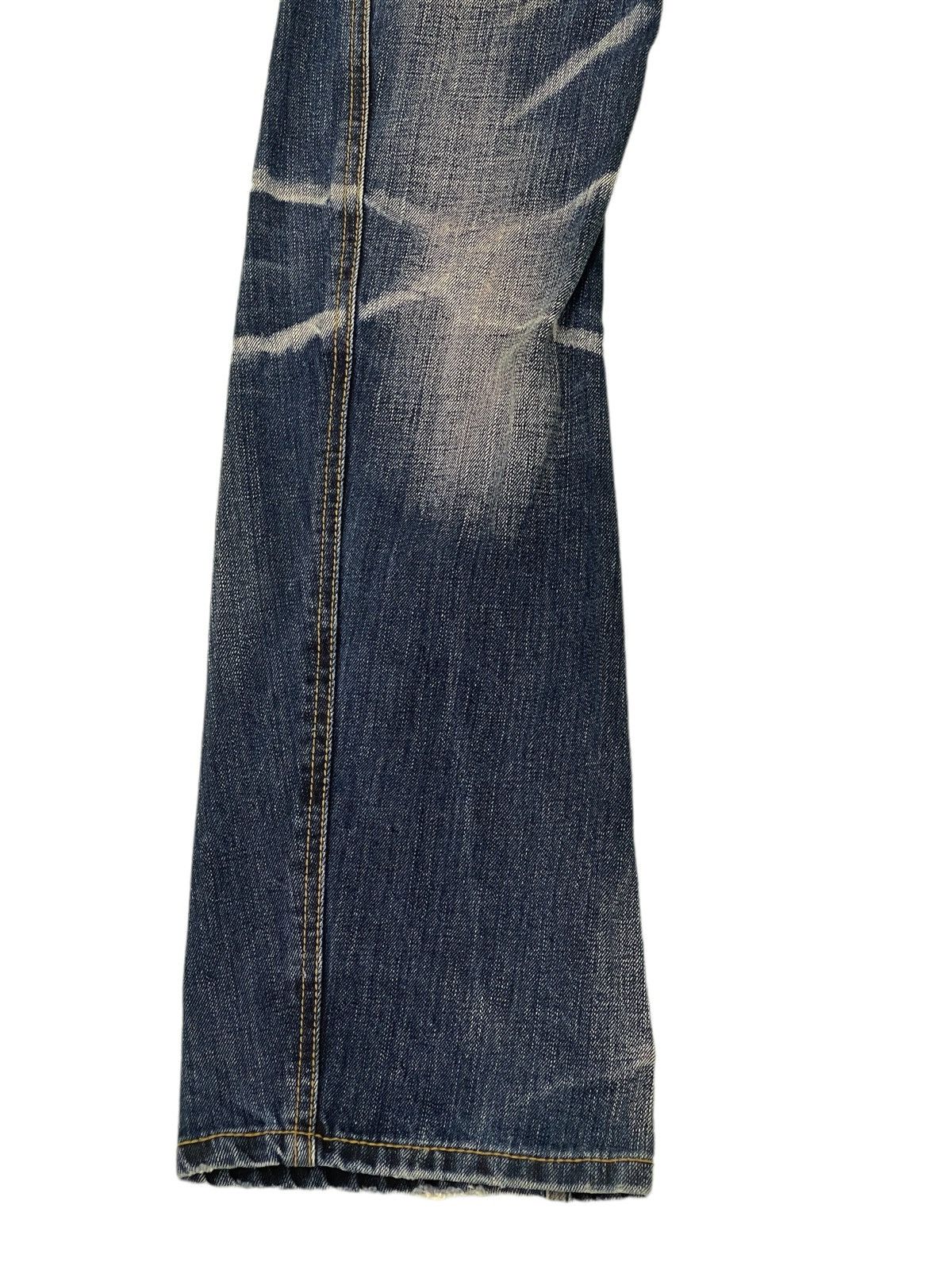 HIDEAWAYS Flare Jeans Nicole Denim Acid Wash Curve Leg Boot Cut 1🟦3 Size US 29 - 4 Thumbnail