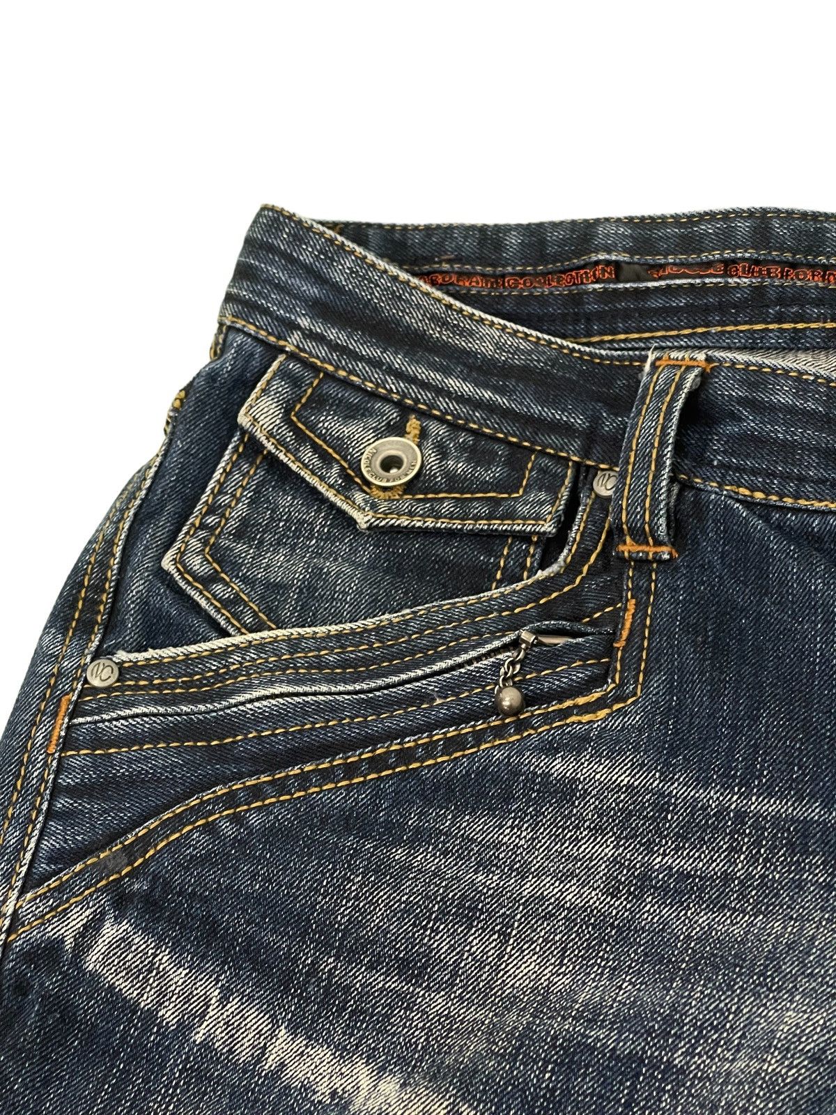 HIDEAWAYS Flare Jeans Nicole Denim Acid Wash Curve Leg Boot Cut 1🟦3 Size US 29 - 10 Thumbnail