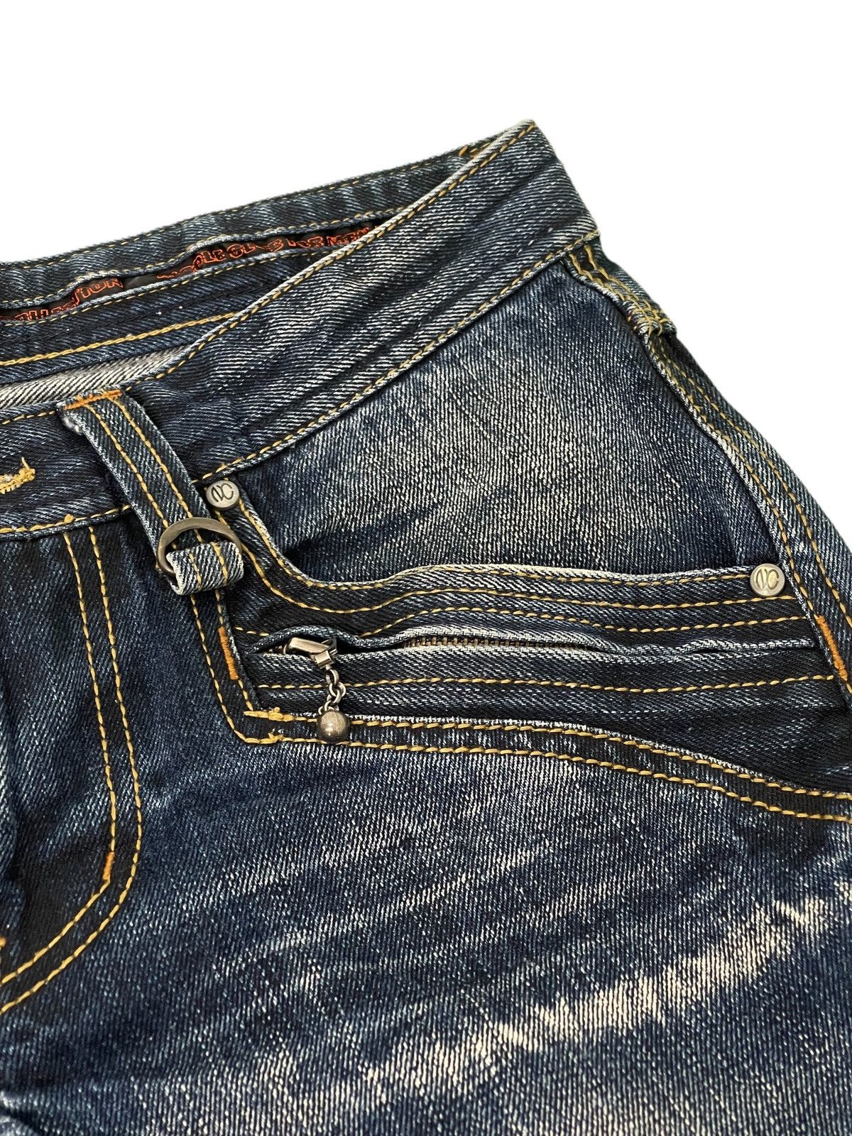 HIDEAWAYS Flare Jeans Nicole Denim Acid Wash Curve Leg Boot Cut 1🟦3 Size US 29 - 9 Thumbnail
