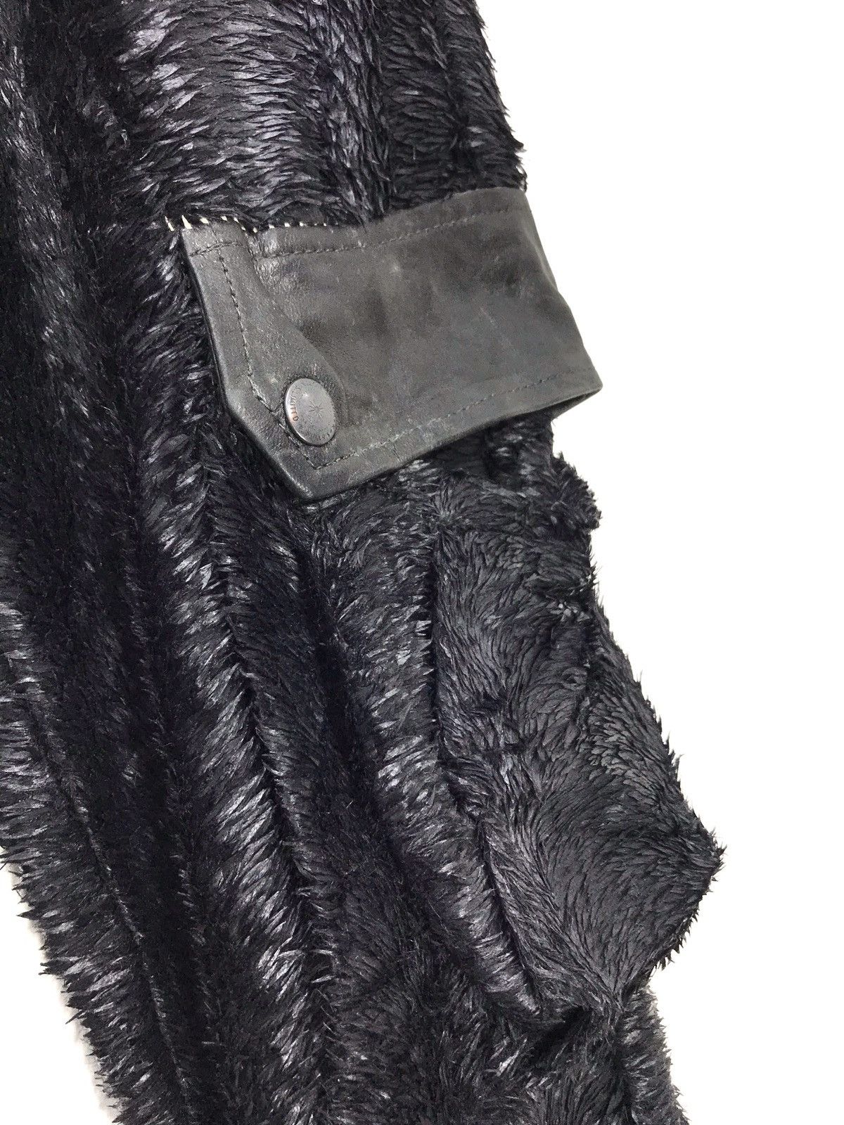 FranCisT MOR.K.S 🕊Rayon Feathers Style Cargo Cropped Horse Leather Flap 3🟦2 Size US 28 / EU 44 - 2 Thumbnail