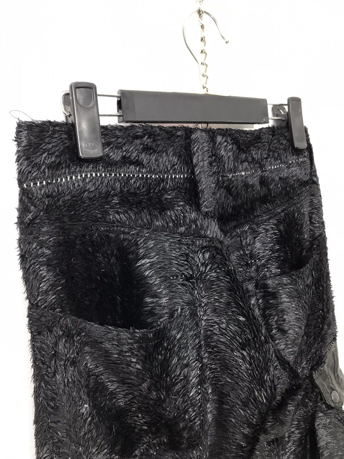 FranCisT MOR.K.S 🕊Rayon Feathers Style Cargo Cropped Horse Leather Flap 3🟦2 Size US 28 / EU 44 - 6 Thumbnail