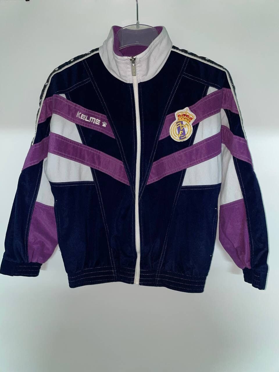 image of Real Madrid Track Football Jacket 1997 Adults Small Women