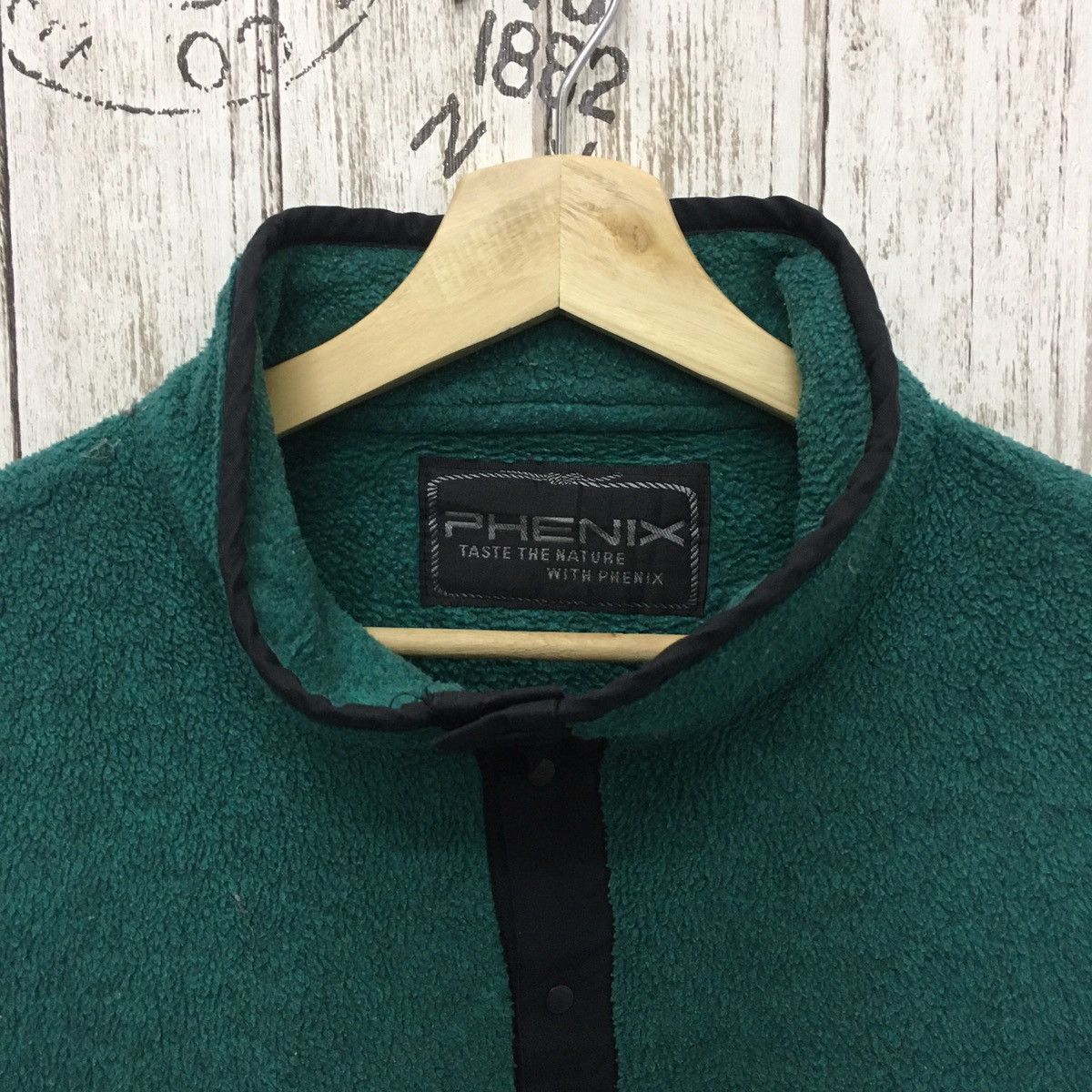 Japanese Brand × Polartec × Vintage Rare Vintage Phenix Polartec Half Snap Bottom Fleece Size US L / EU 52-54 / 3 - 7 Thumbnail