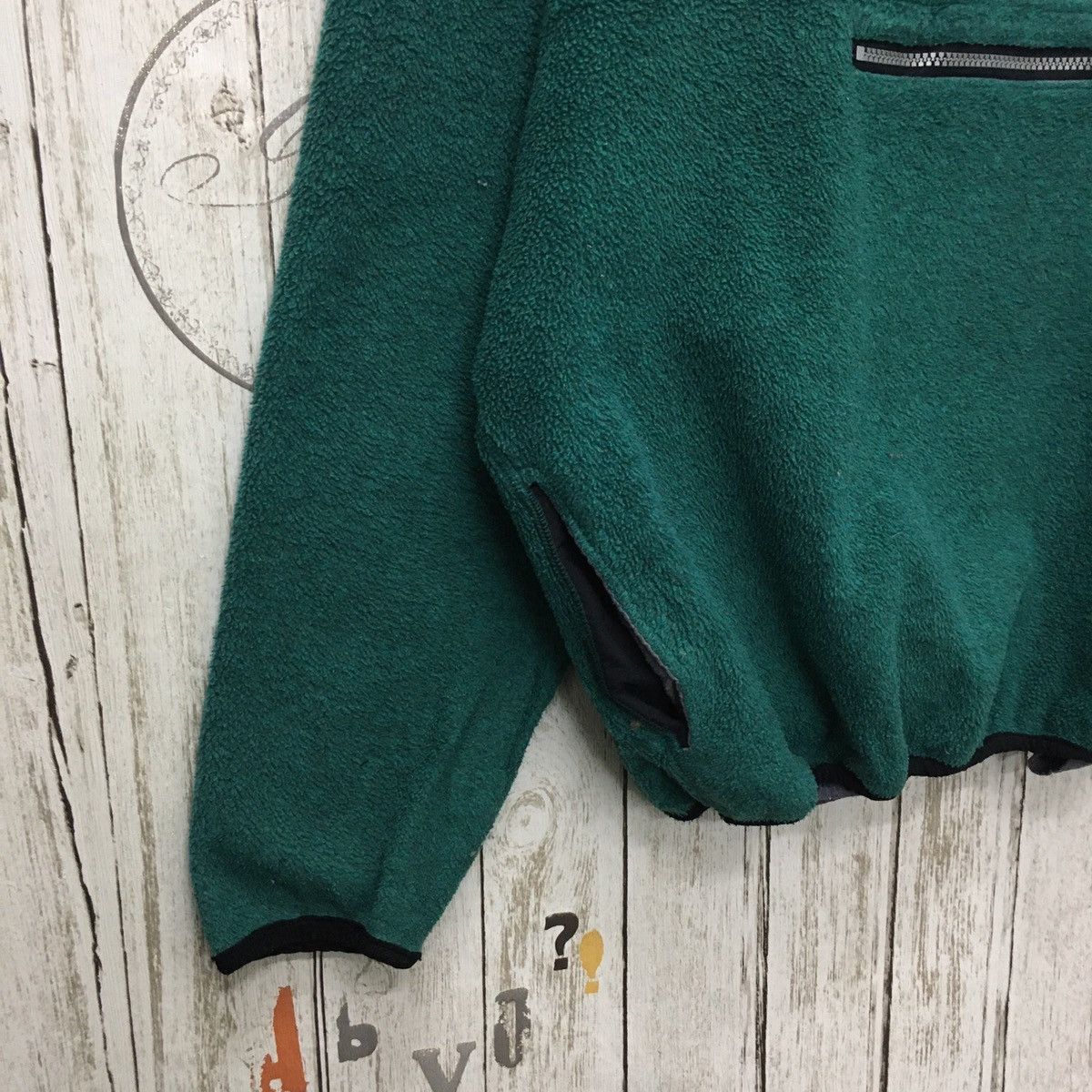 Japanese Brand × Polartec × Vintage Rare Vintage Phenix Polartec Half Snap Bottom Fleece Size US L / EU 52-54 / 3 - 6 Thumbnail