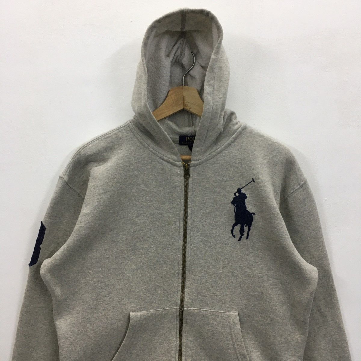 Polo Ralph Lauren POLO RALPH LAUREN Big Pony Embroidery Sweater Hoodie Size US S / EU 44-46 / 1 - 7 Thumbnail