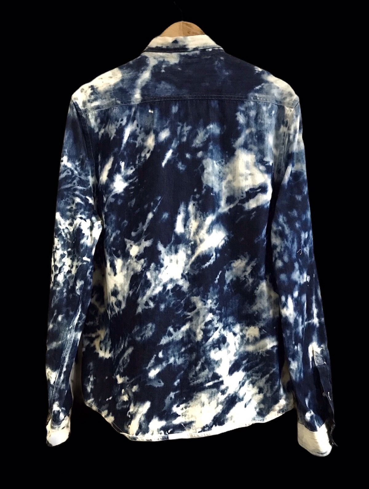 Asos Asos Acid Wash Denim Button Shirts Size US M / EU 48-50 / 2 - 3 Thumbnail