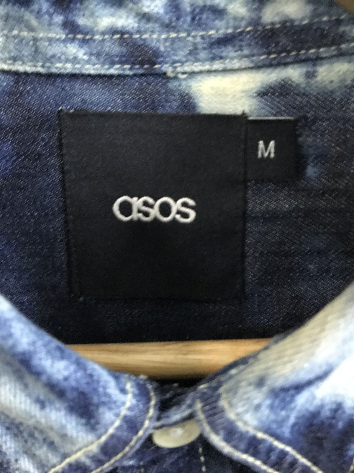 Asos Asos Acid Wash Denim Button Shirts Size US M / EU 48-50 / 2 - 5 Thumbnail