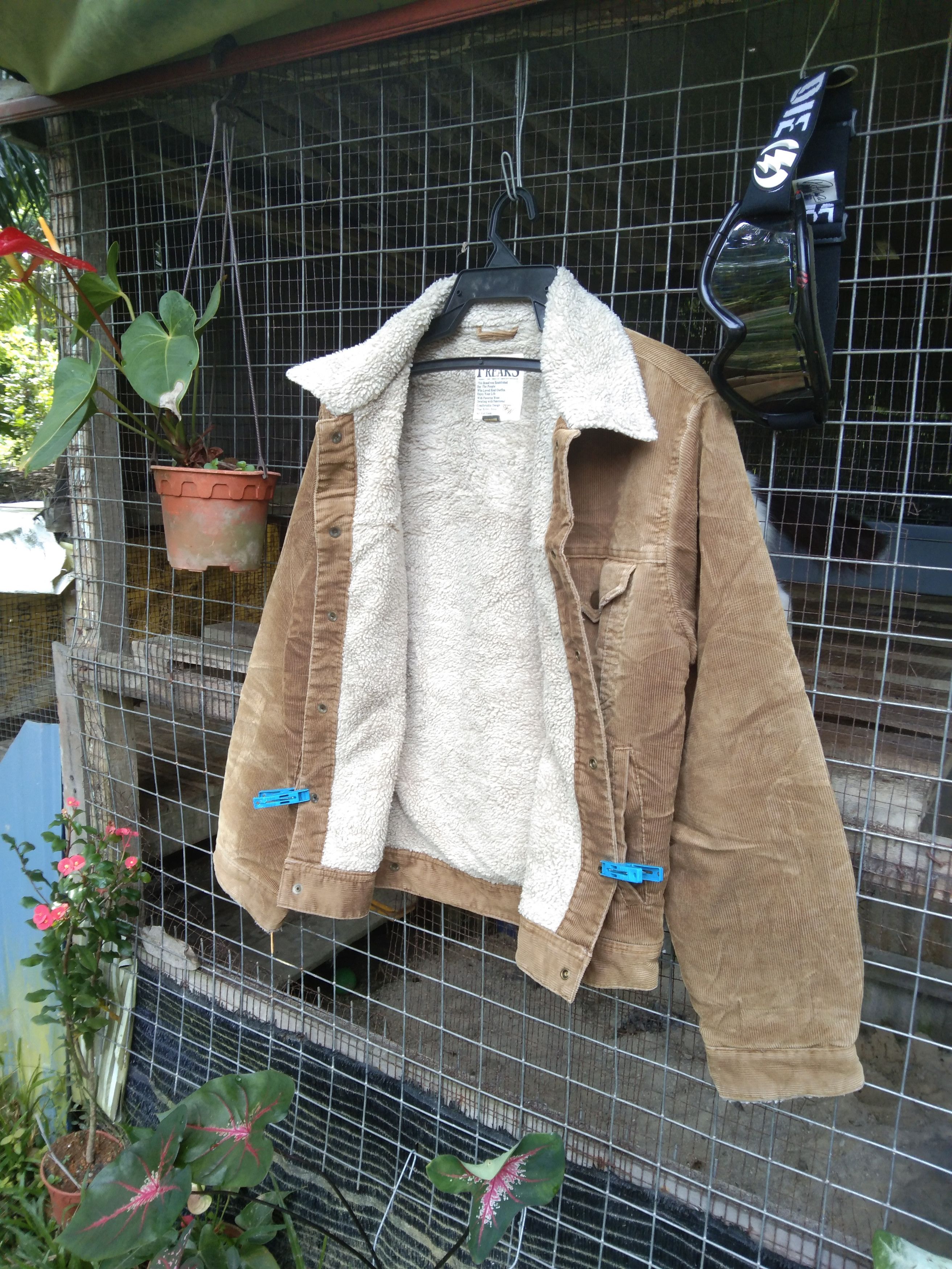 Japanese Brand FREAKS COLDUROY SHERPA JACKET@TRUCKER JACKET Size US M / EU 48-50 / 2 - 2 Thumbnail