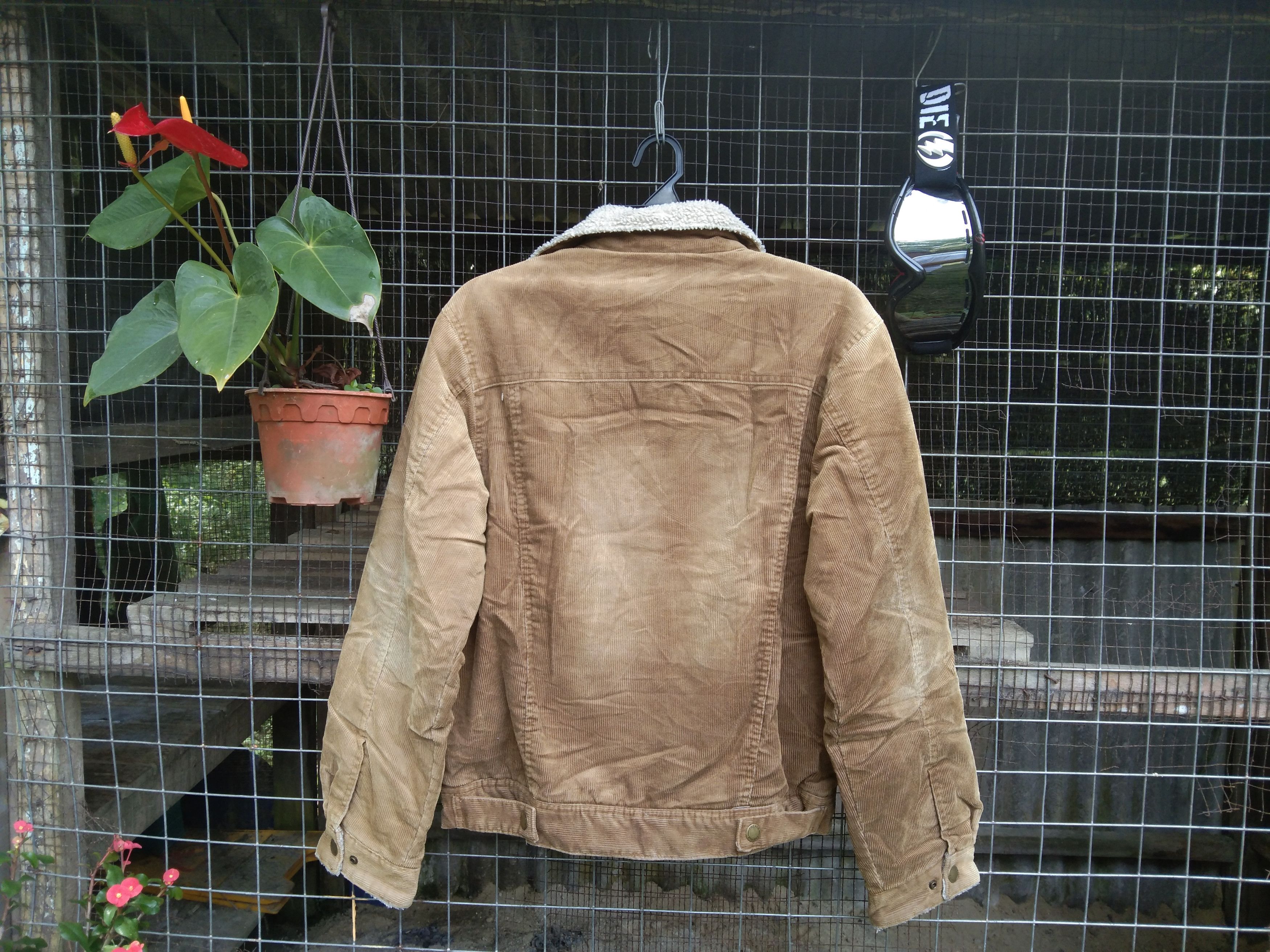 Japanese Brand FREAKS COLDUROY SHERPA JACKET@TRUCKER JACKET Size US M / EU 48-50 / 2 - 7 Thumbnail