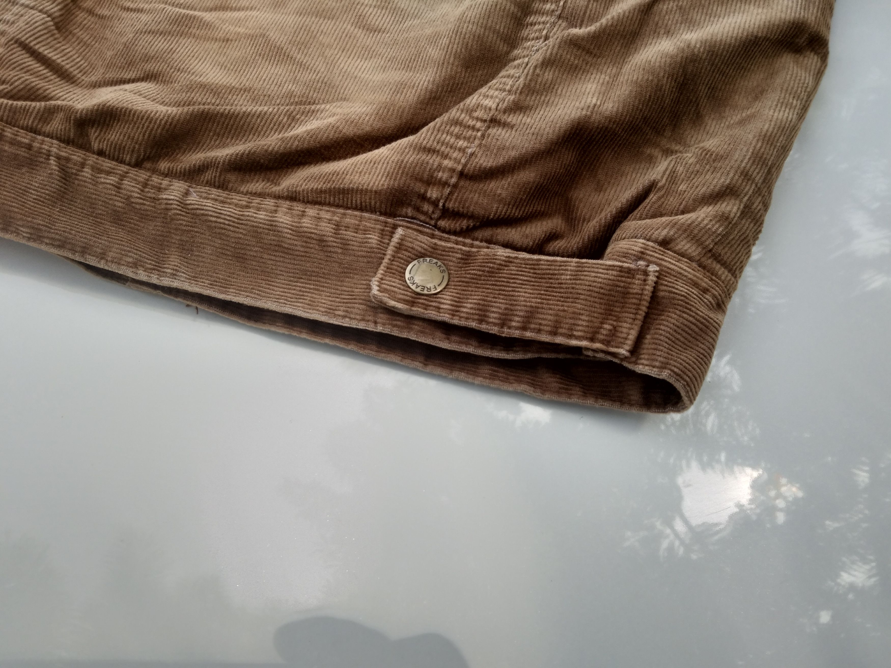 Japanese Brand FREAKS COLDUROY SHERPA JACKET@TRUCKER JACKET Size US M / EU 48-50 / 2 - 9 Thumbnail