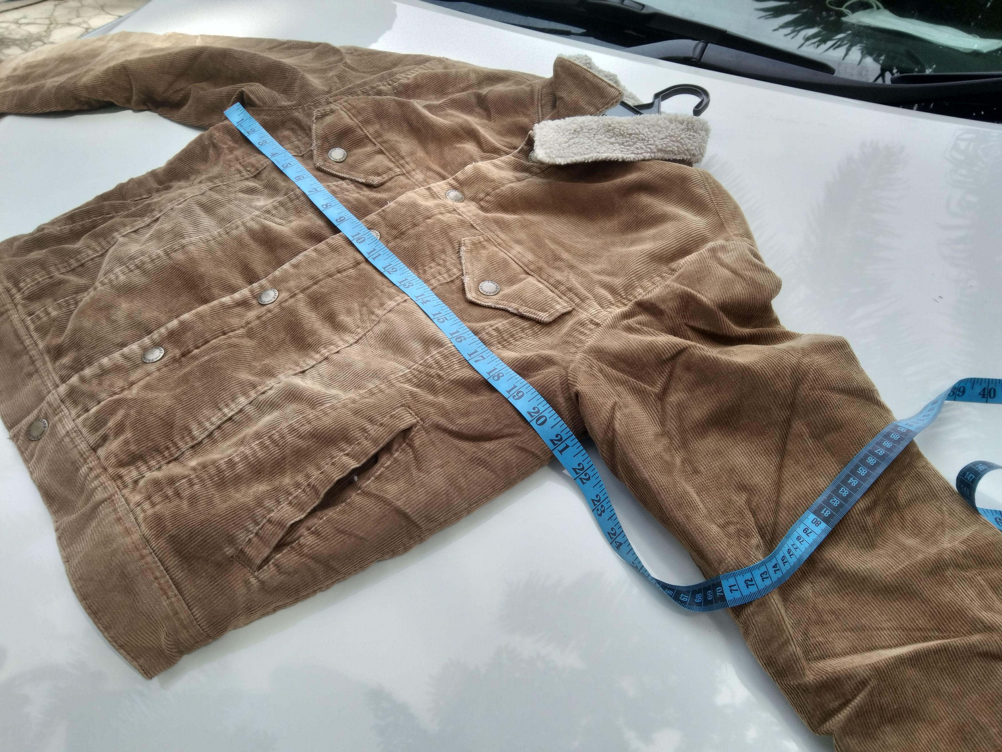 Japanese Brand FREAKS COLDUROY SHERPA JACKET@TRUCKER JACKET Size US M / EU 48-50 / 2 - 12 Thumbnail