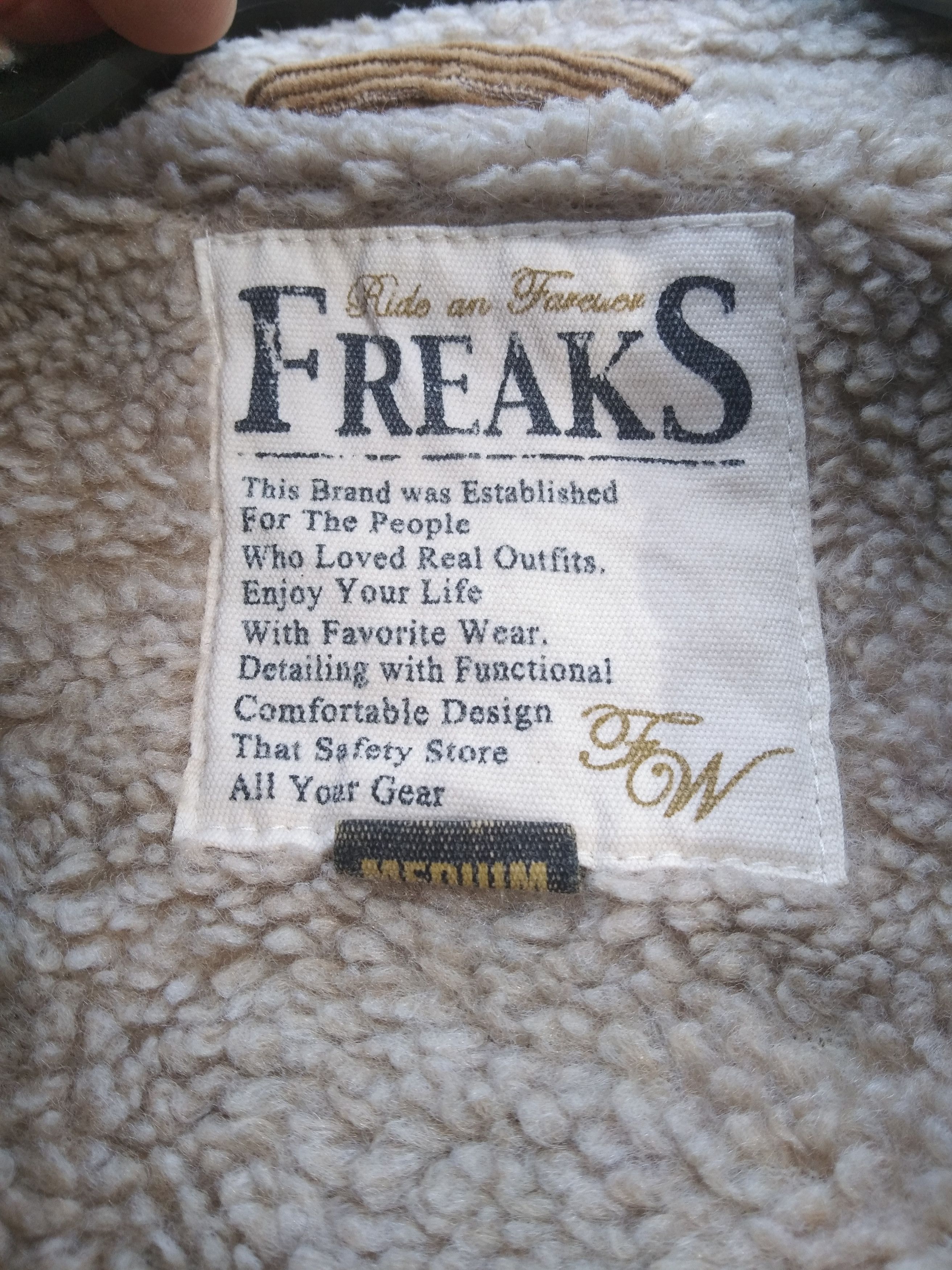 Japanese Brand FREAKS COLDUROY SHERPA JACKET@TRUCKER JACKET Size US M / EU 48-50 / 2 - 17 Thumbnail