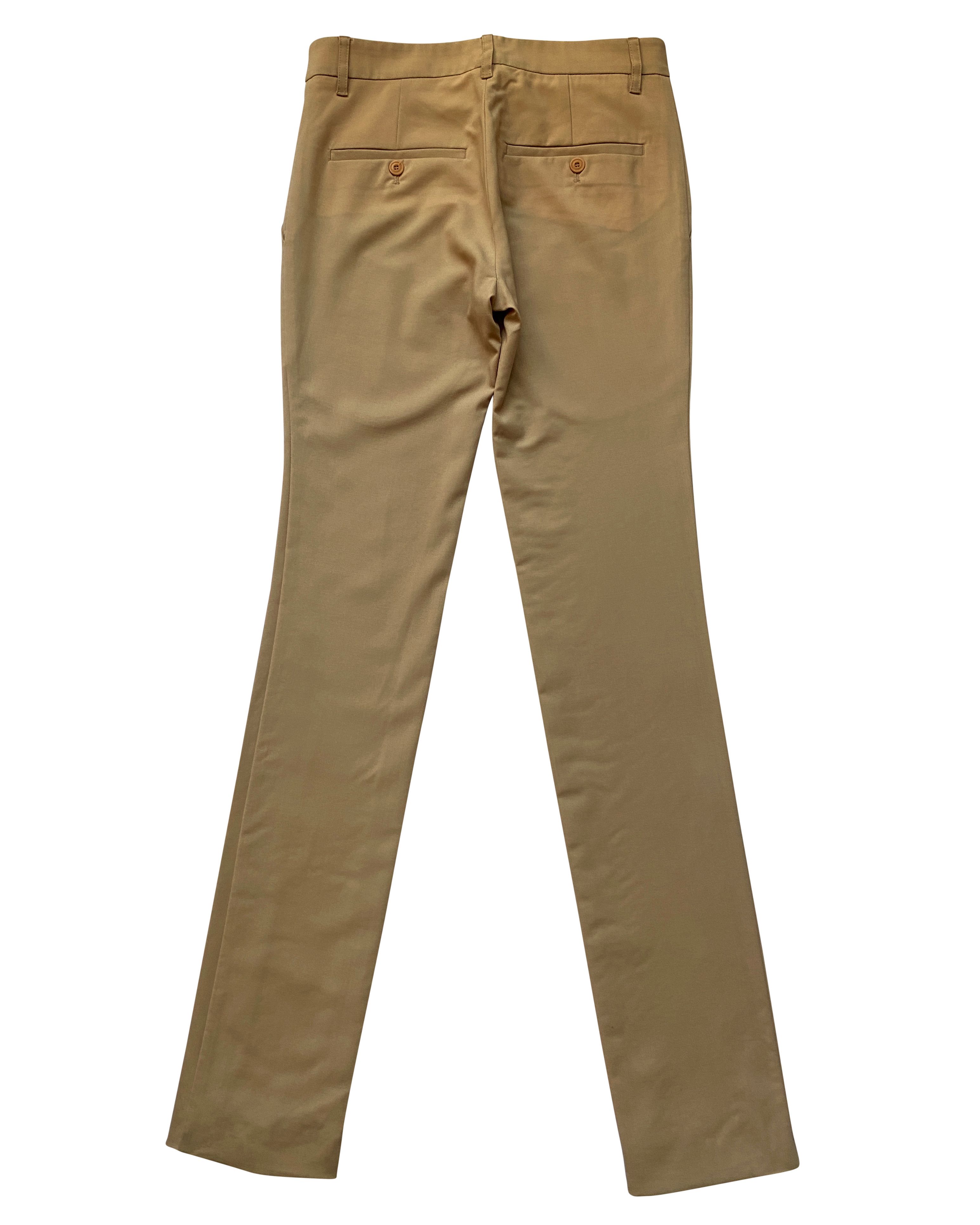 Rick Owens ⚡️𝐐𝐔𝐈𝐂𝐊 𝐒𝐀𝐋𝐄⚡️Rick Owens Woman Beige Pants Size 27" / US 4 / IT 40 - 2 Thumbnail