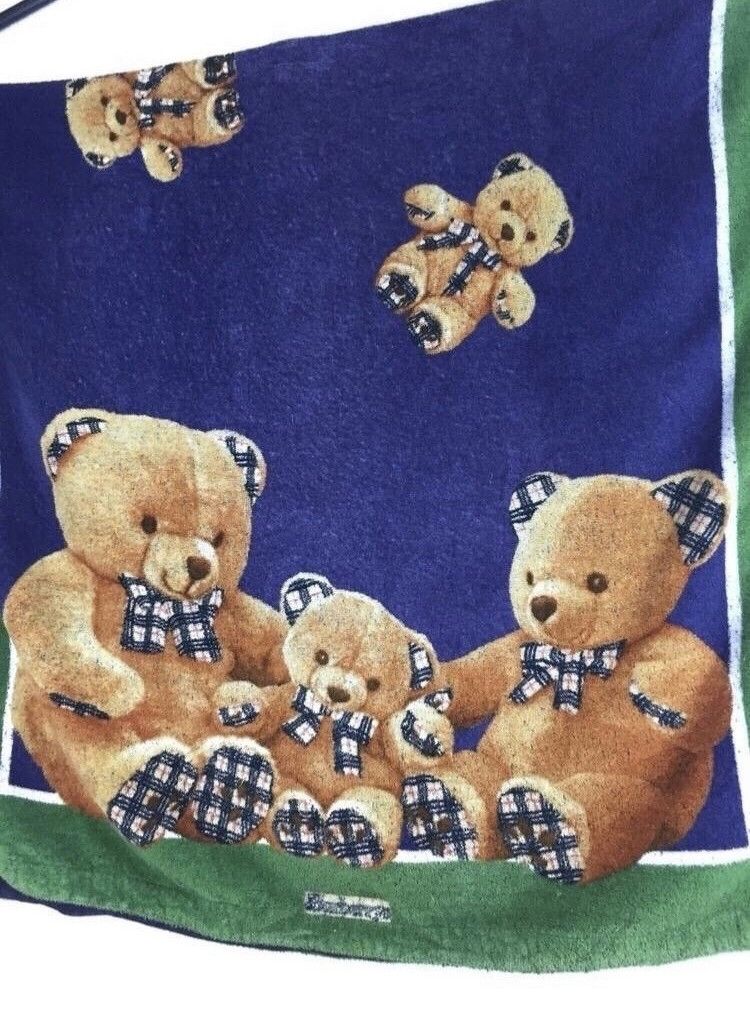 Burberry × Burberry Prorsum Vintage Burberrys Of London Bear Big Towel Size ONE SIZE - 5 Thumbnail