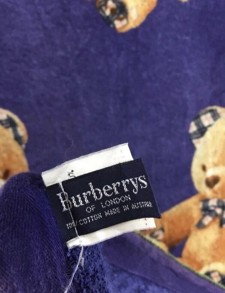 Burberry × Burberry Prorsum Vintage Burberrys Of London Bear Big Towel Size ONE SIZE - 8 Thumbnail