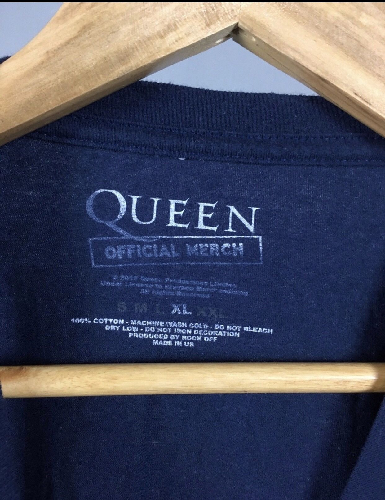 Band Tees Queen Official Merch XL Size US XL / EU 56 / 4 - 3 Thumbnail