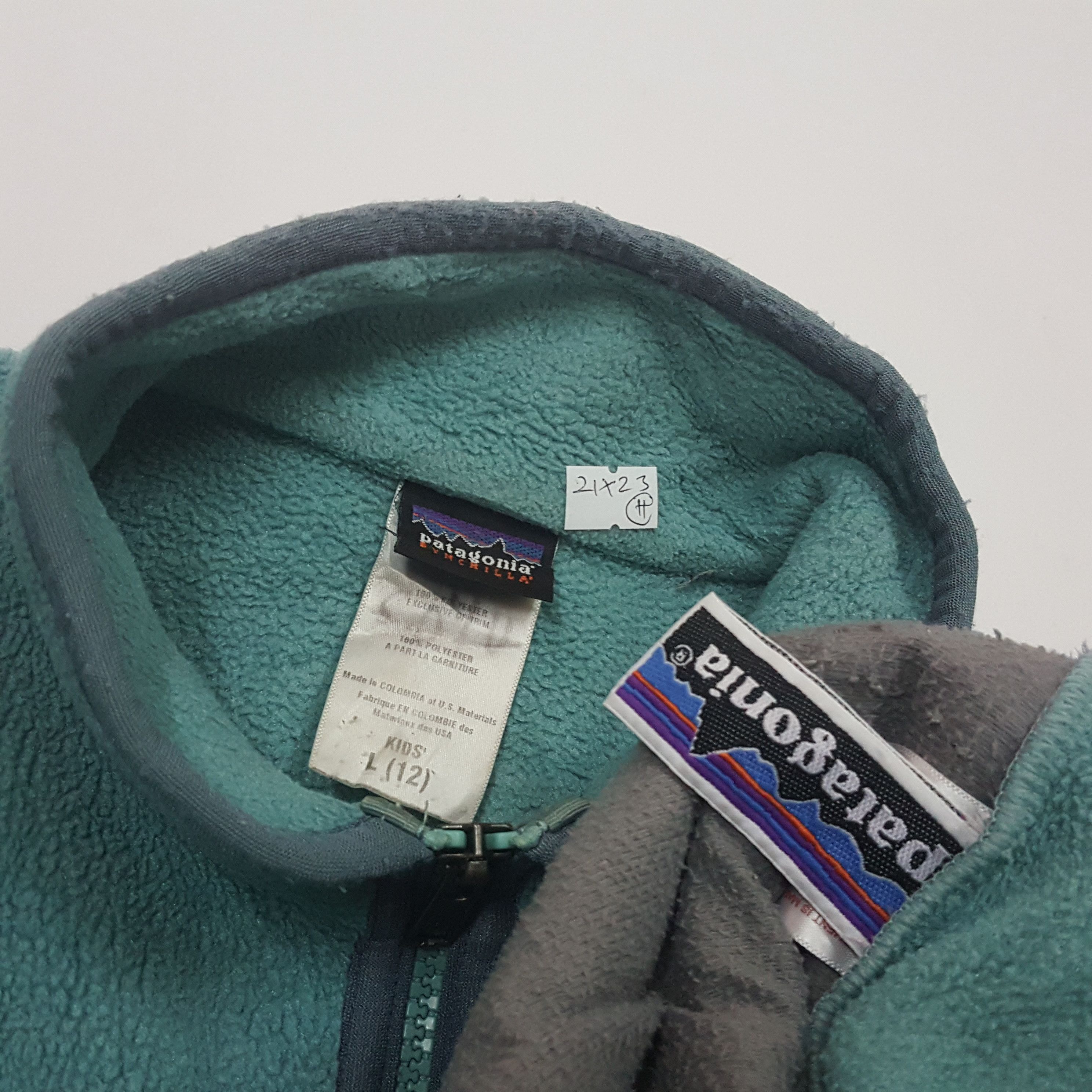 Patagonia × Vintage Vintage Patagonia nice design sweater jacket for youth Size US L / EU 52-54 / 3 - 6 Thumbnail