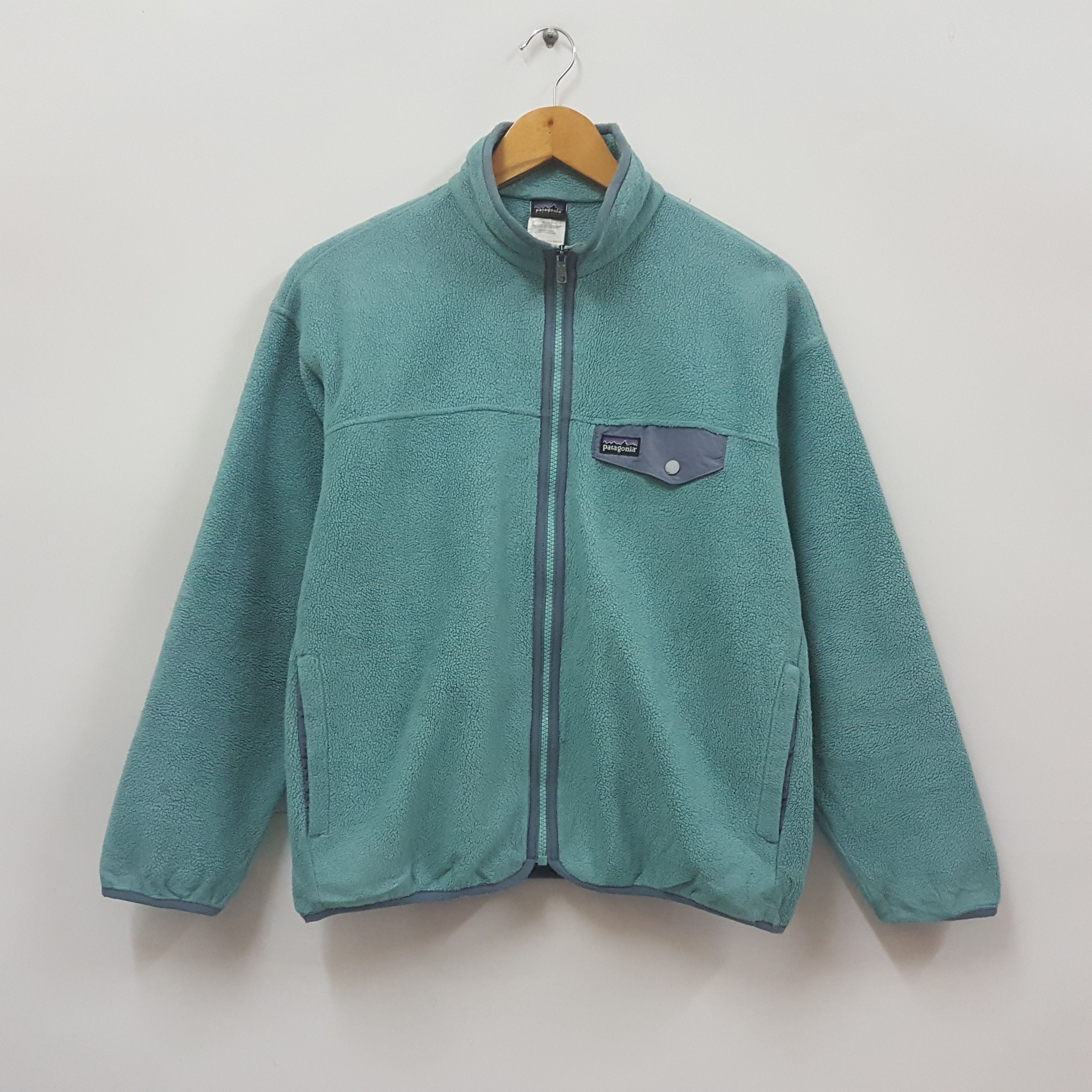 Patagonia × Vintage Vintage Patagonia nice design sweater jacket for youth Size US L / EU 52-54 / 3 - 1 Thumbnail